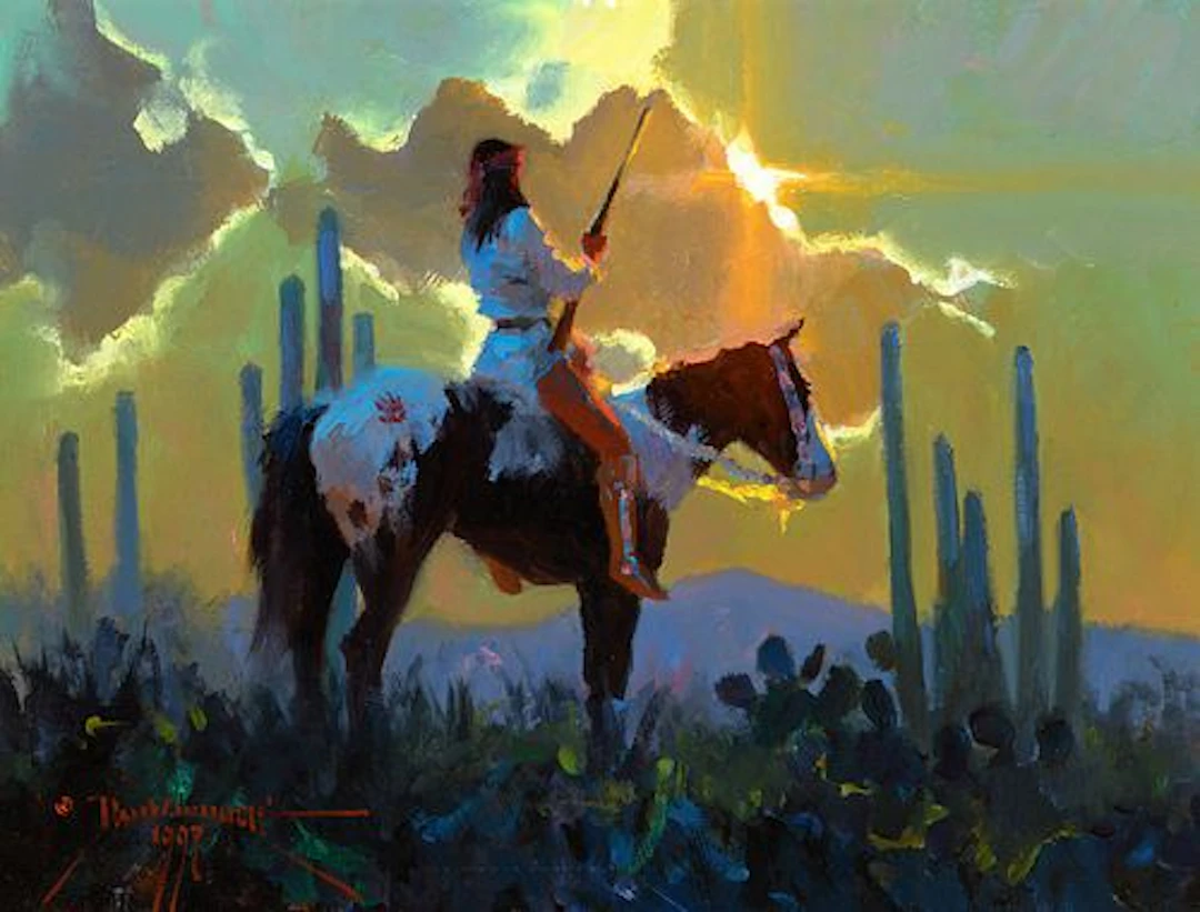 Dan Mieduch (b. 1947) – Land of the Chiricahua (1997)