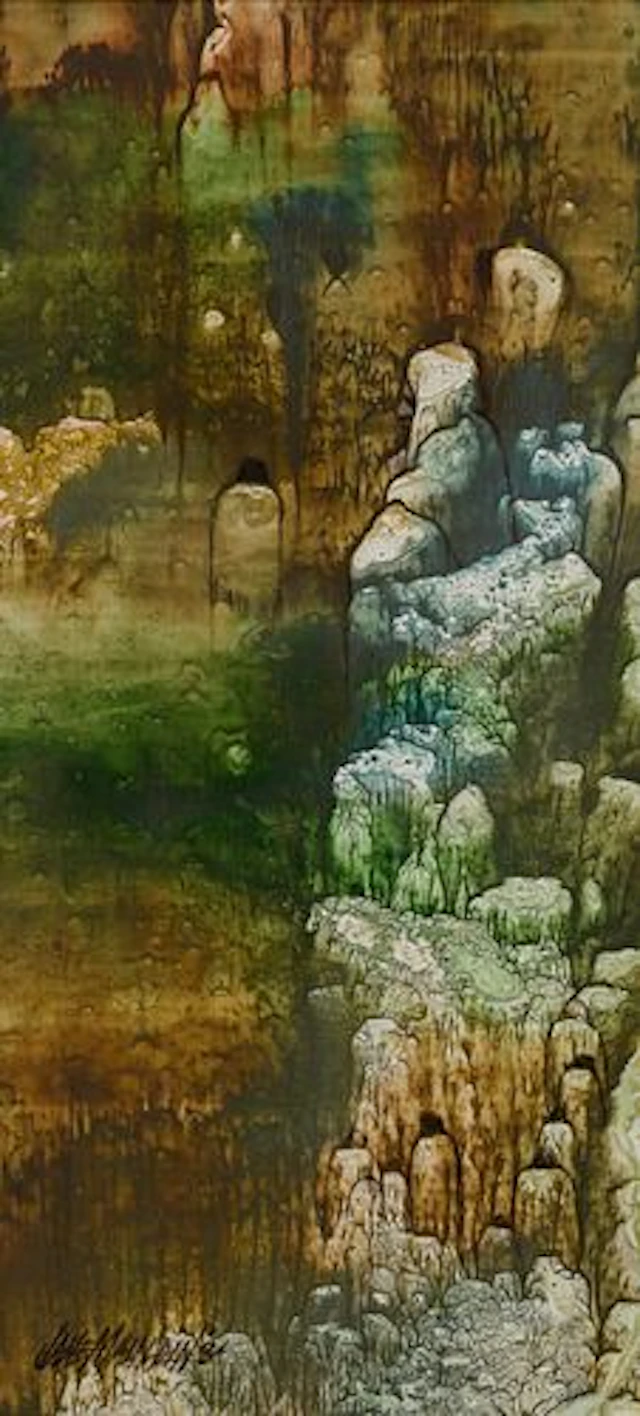 Jane Mauldin (1936 – 1998) – Indian Figures (1984)