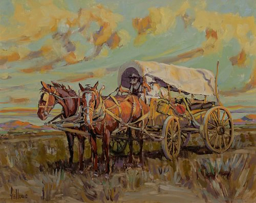 Fred Fellows (b. 1934) – The Homesteader