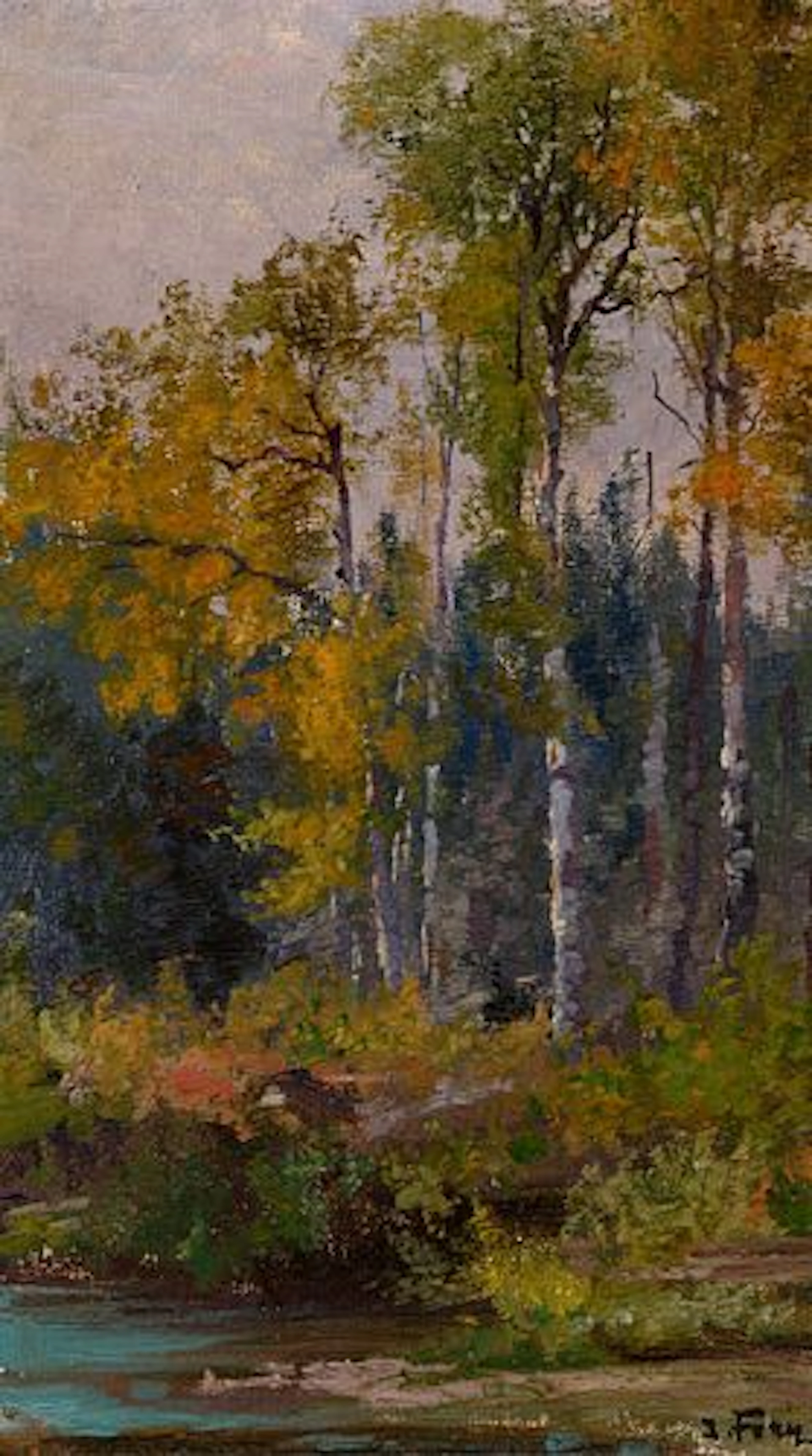 John Fery (1859 – 1934) – Autumn Woods