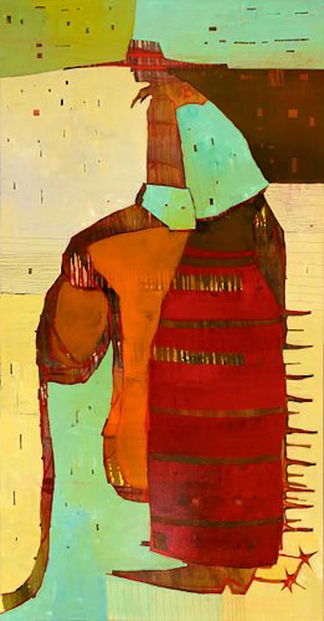 Sherri Belassen (b. 1966) – Rocky Top Rancher (2006)