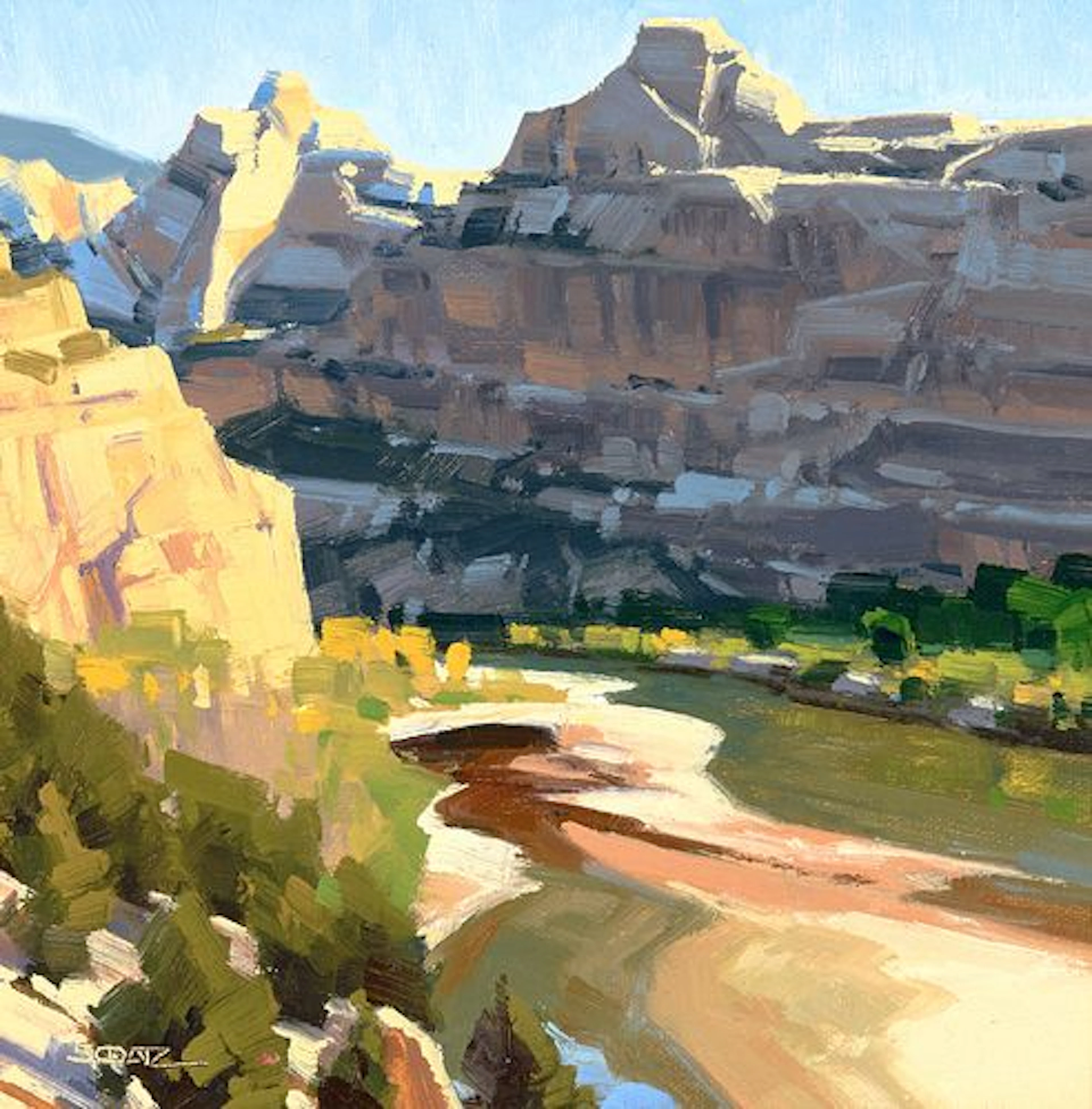 Stephen Datz (b. 1968) – Above Camp; Box of Rocks; Double Vision