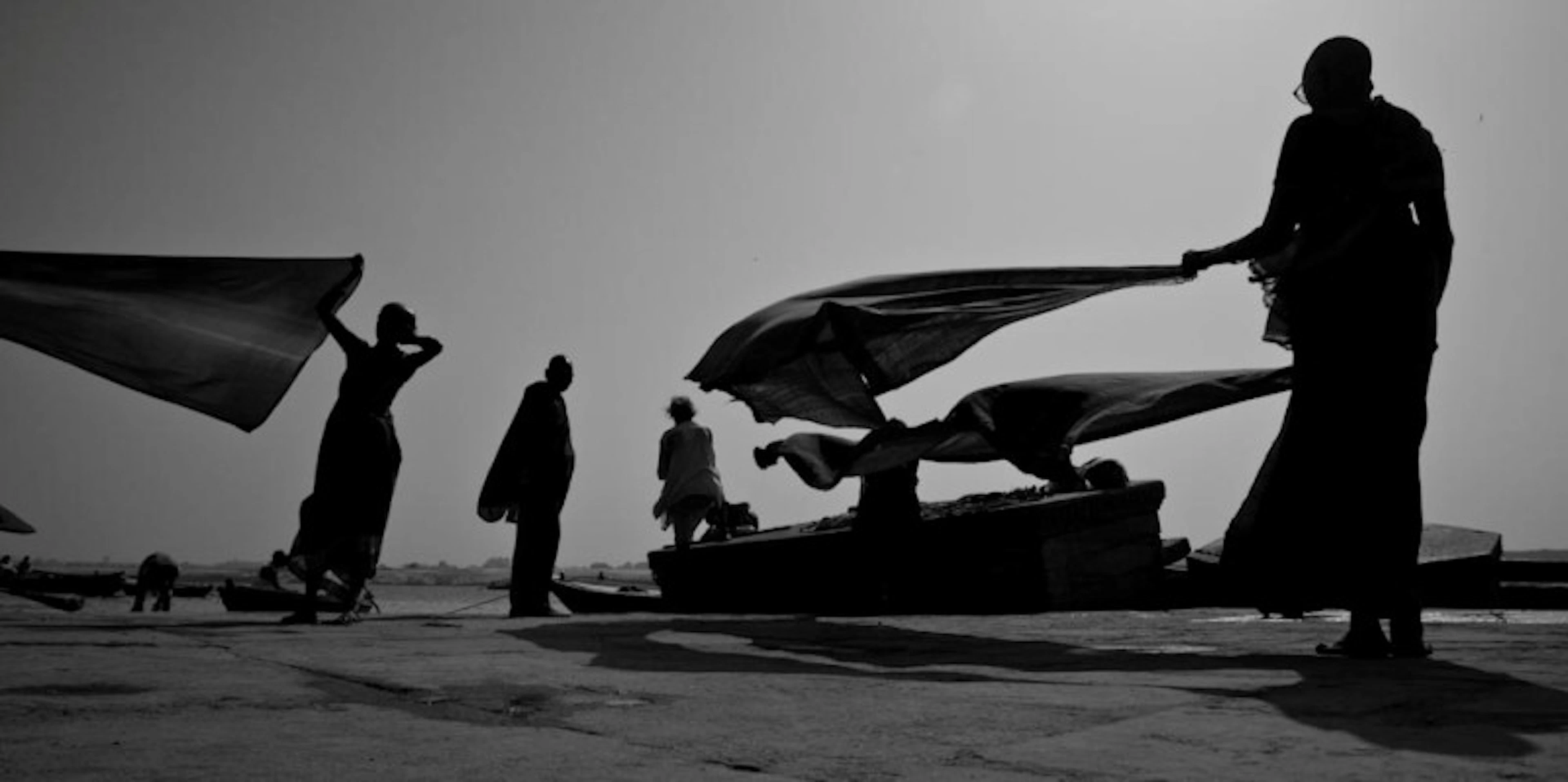 Drying Winds, Benaras, 2009