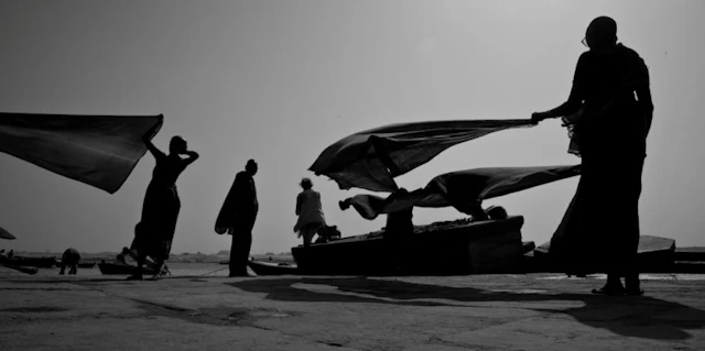 Drying Winds, Benaras, 2009