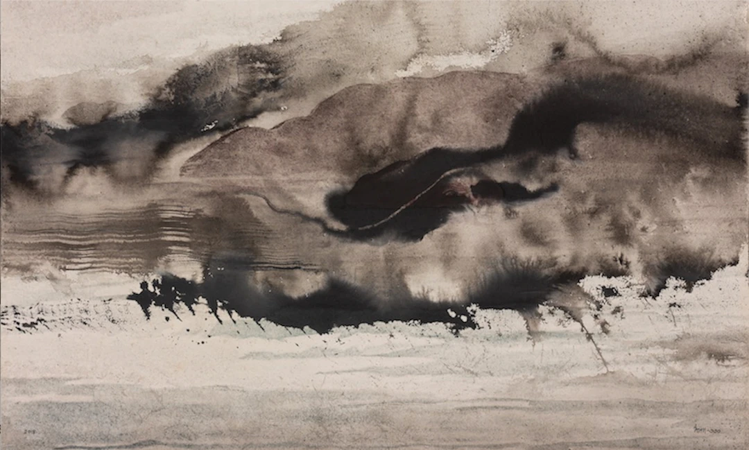 Dance of the brush, 2018