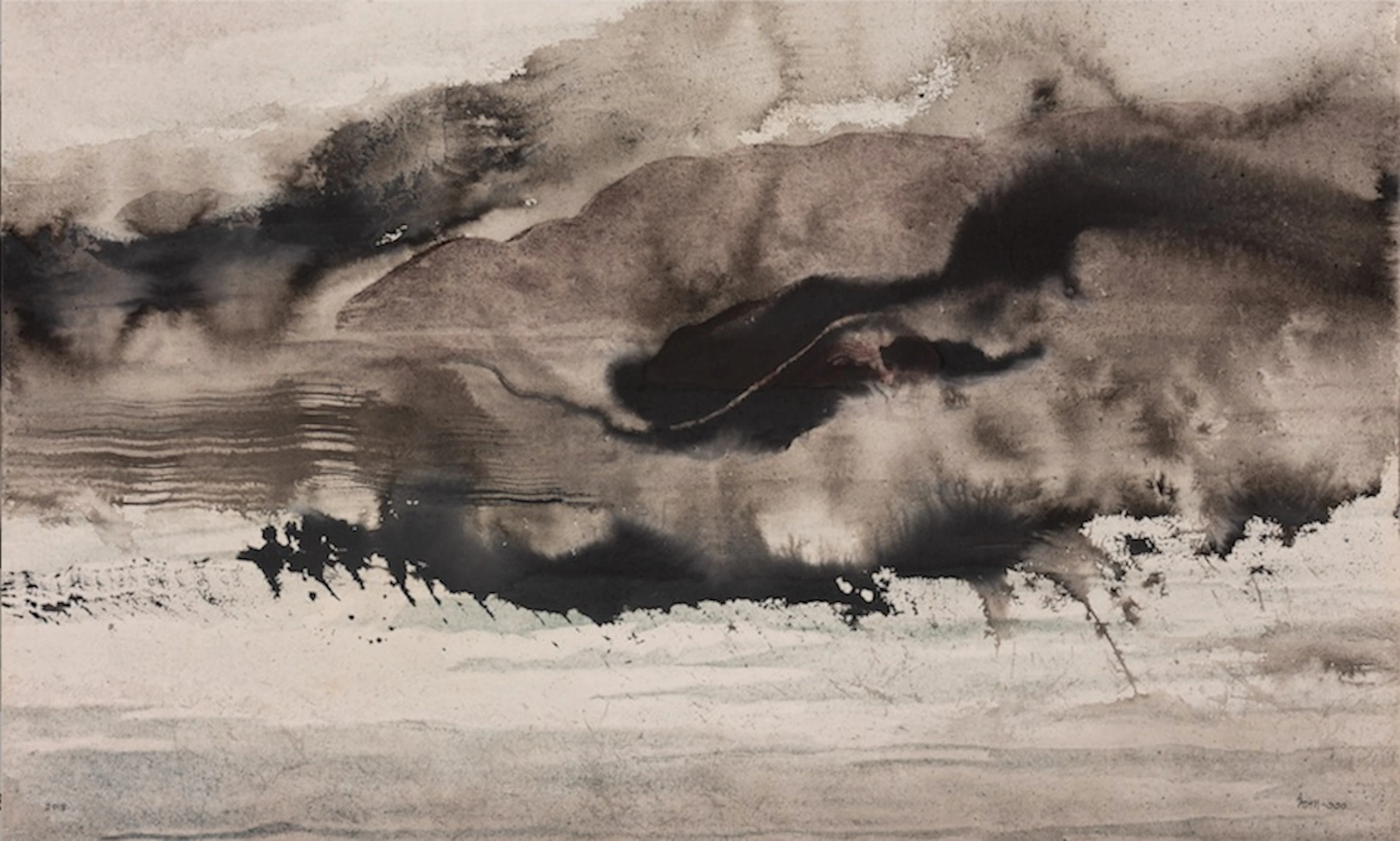 Dance of the brush, 2018