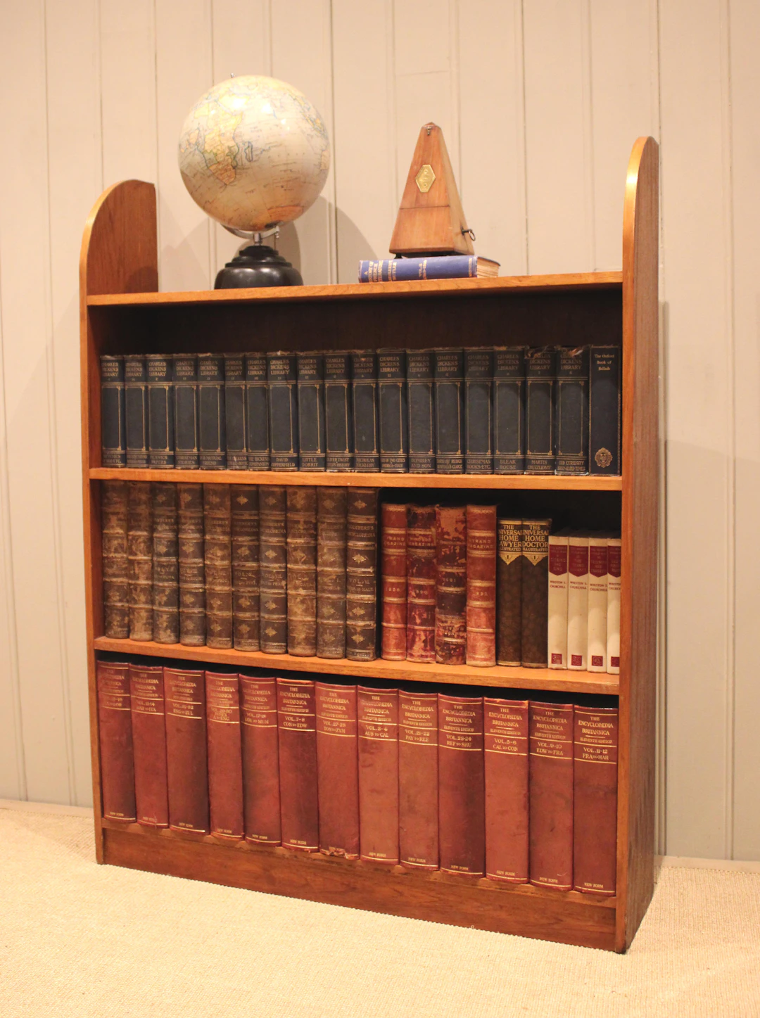 Teak Open Bookcase