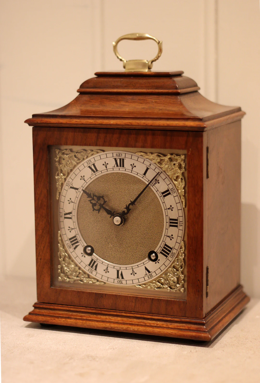Walnut Mantel Clock