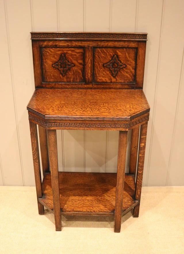 Oak Hall Table