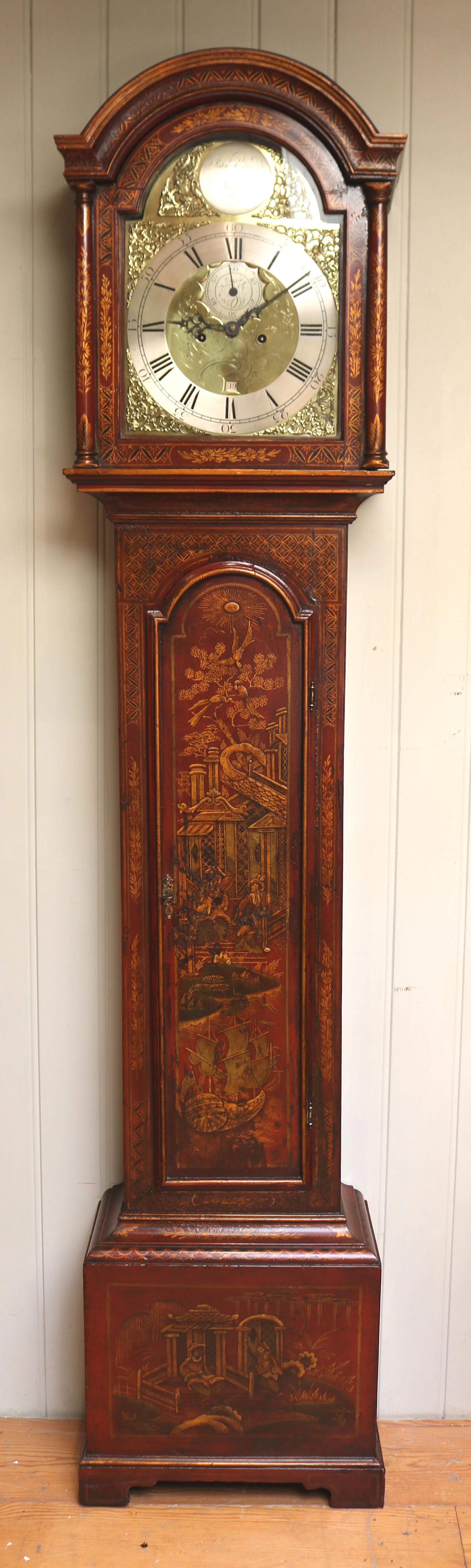 Chinoiserie Longcase Clock