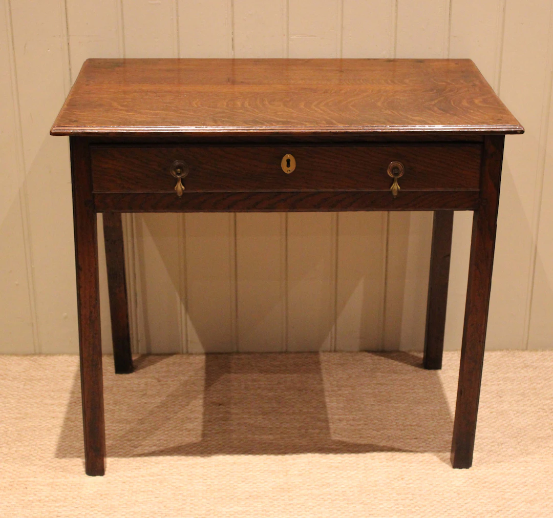 George III Oak Side Table