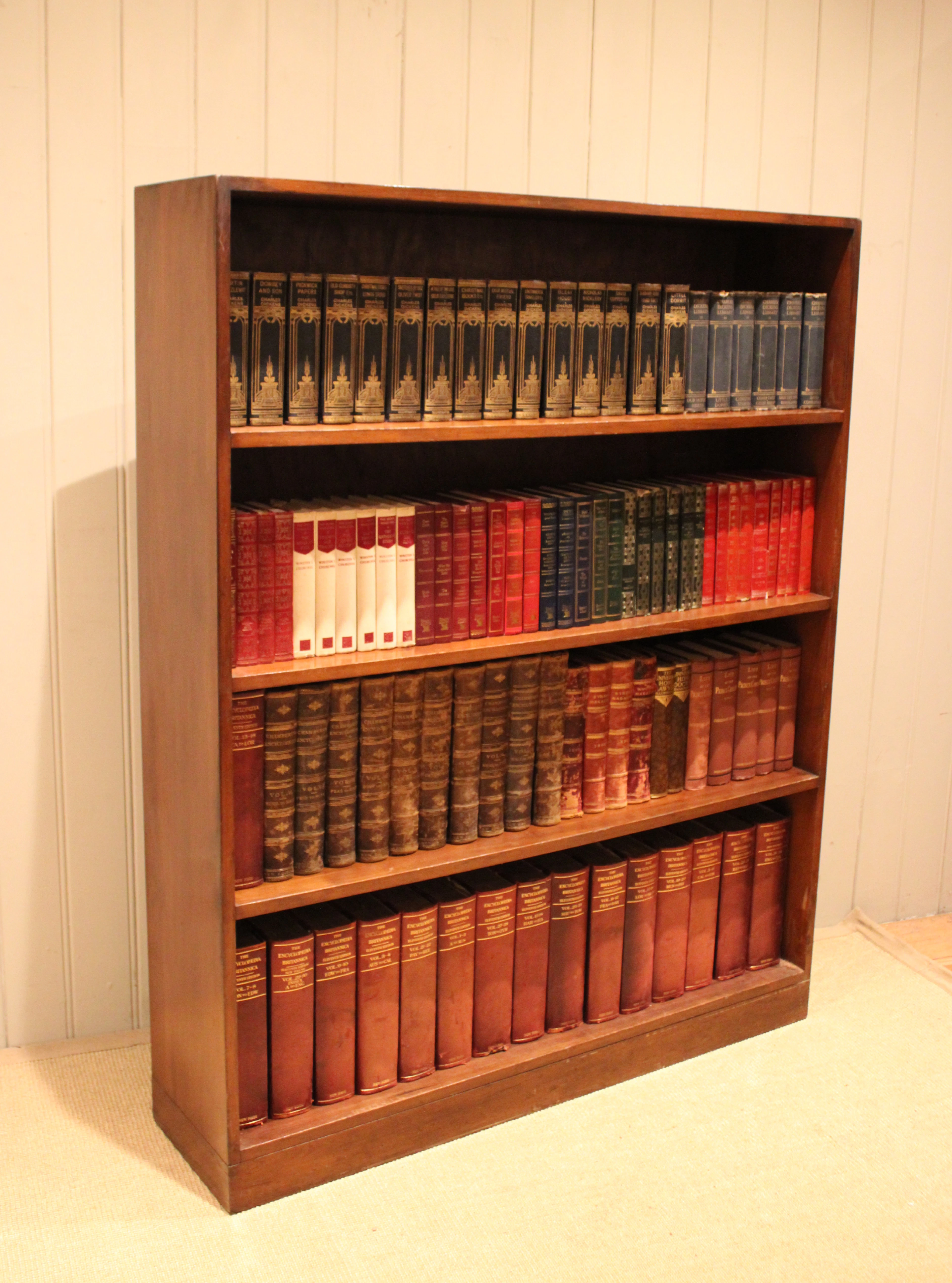 Large Deal Wood Open Bookcase