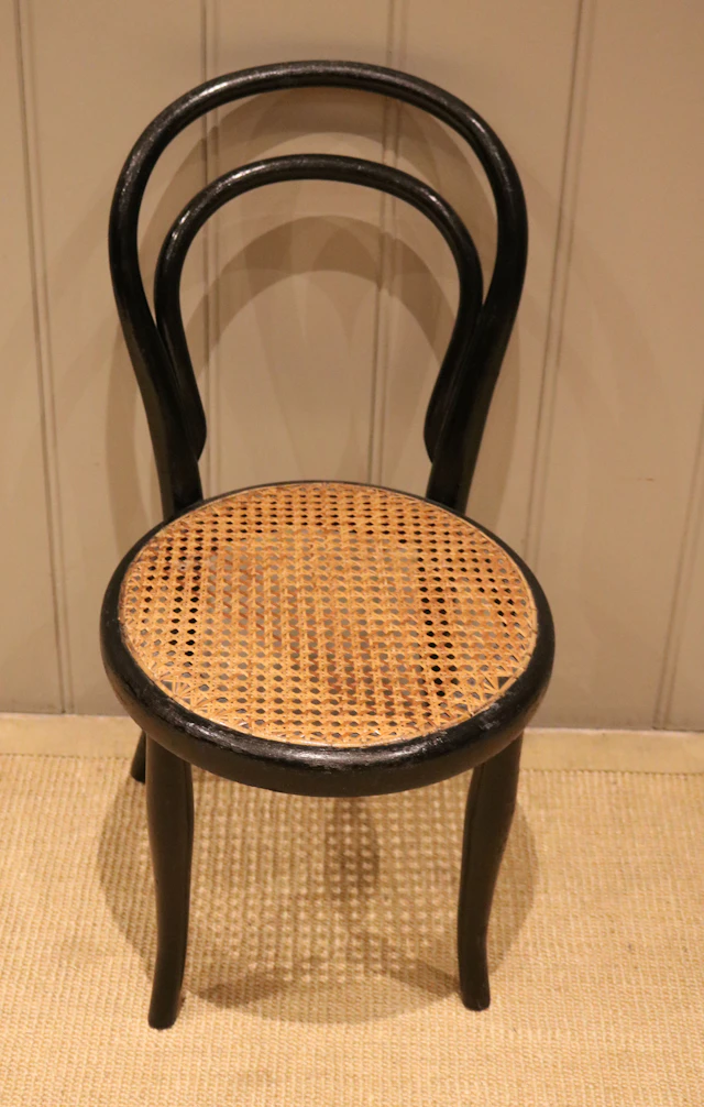 Childs Bentwood Cane Seat Chair