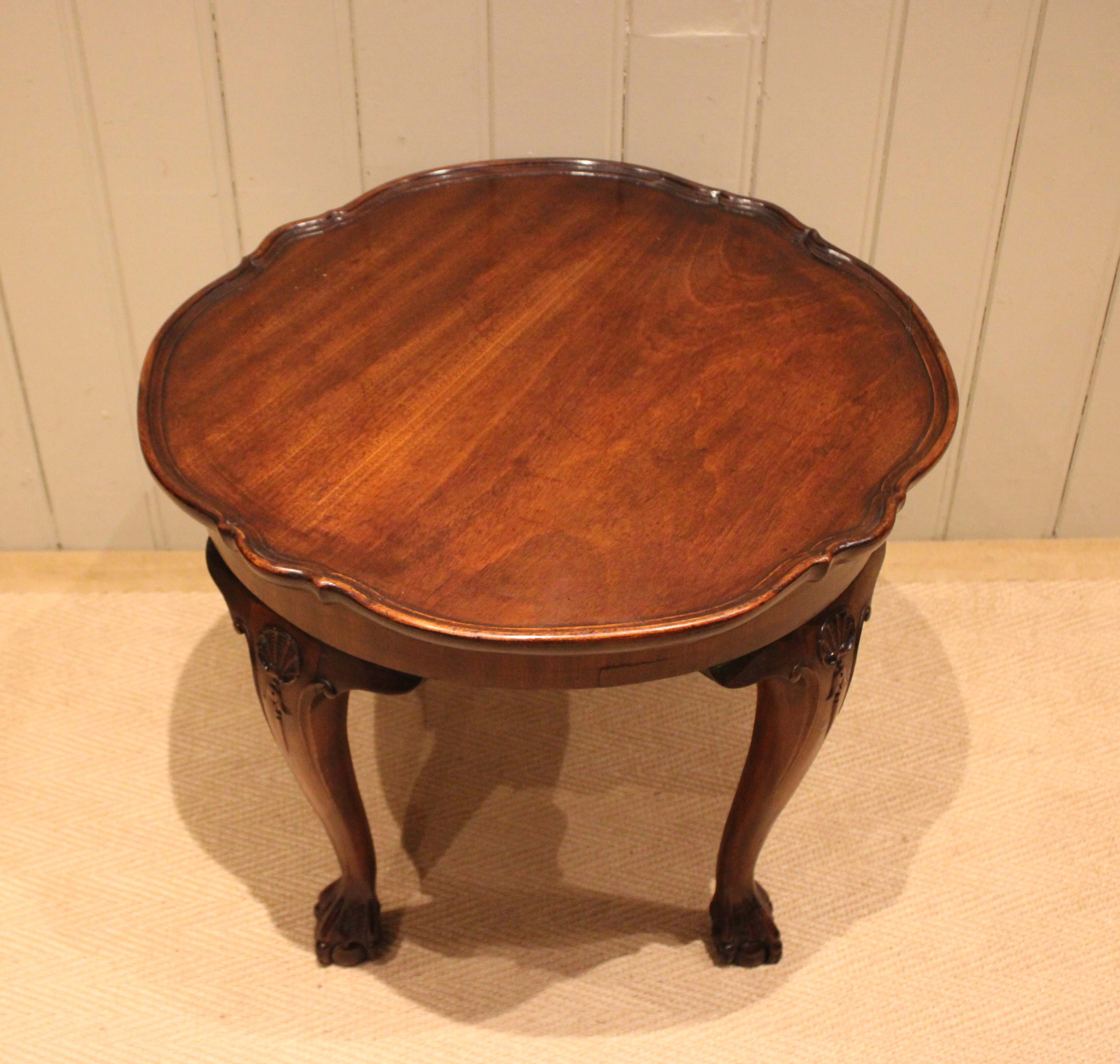 Low Mahogany Table