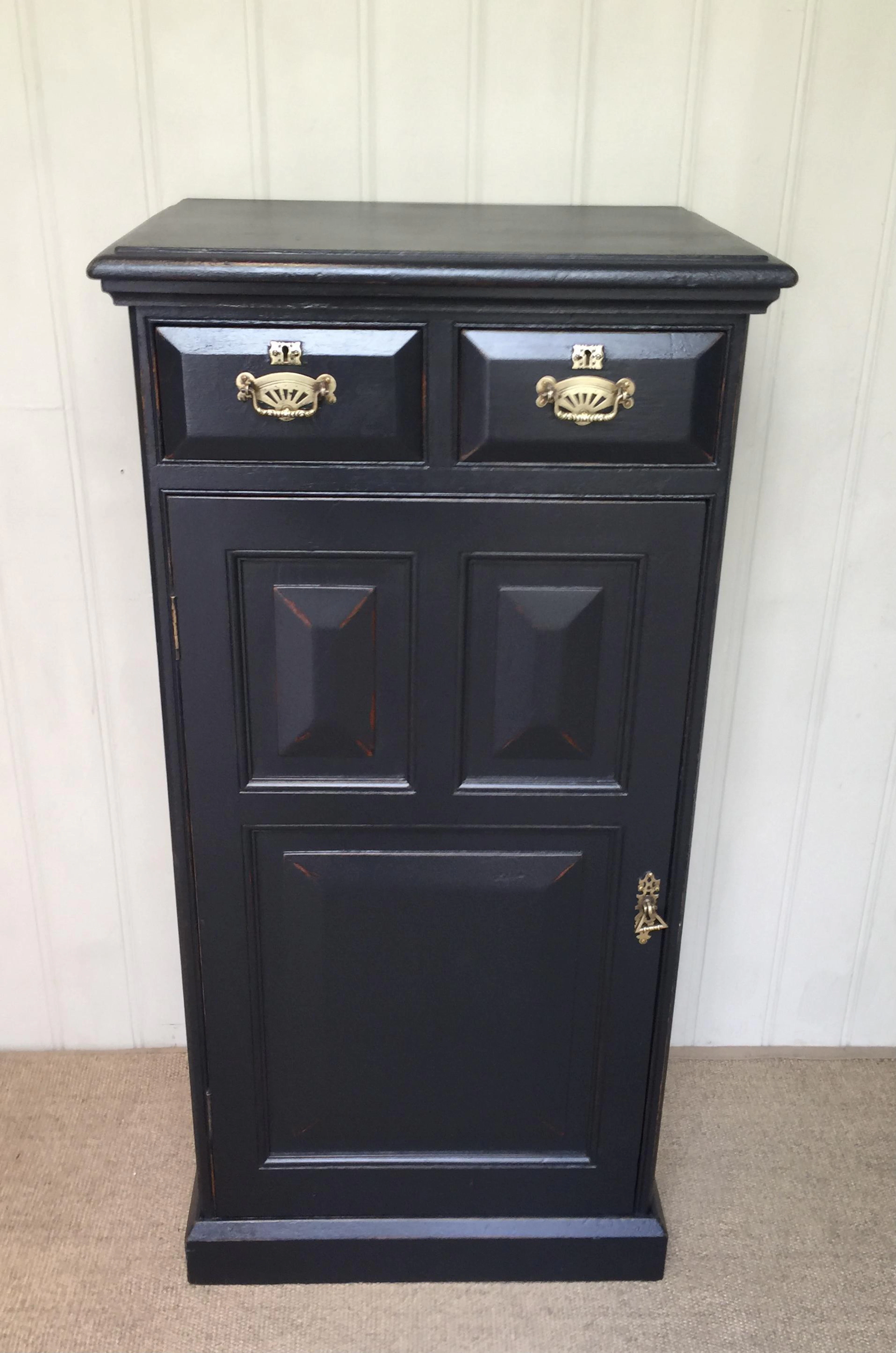 Edwardian Painted Cupboard