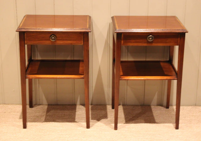 Pair Of Mahogany Tables
