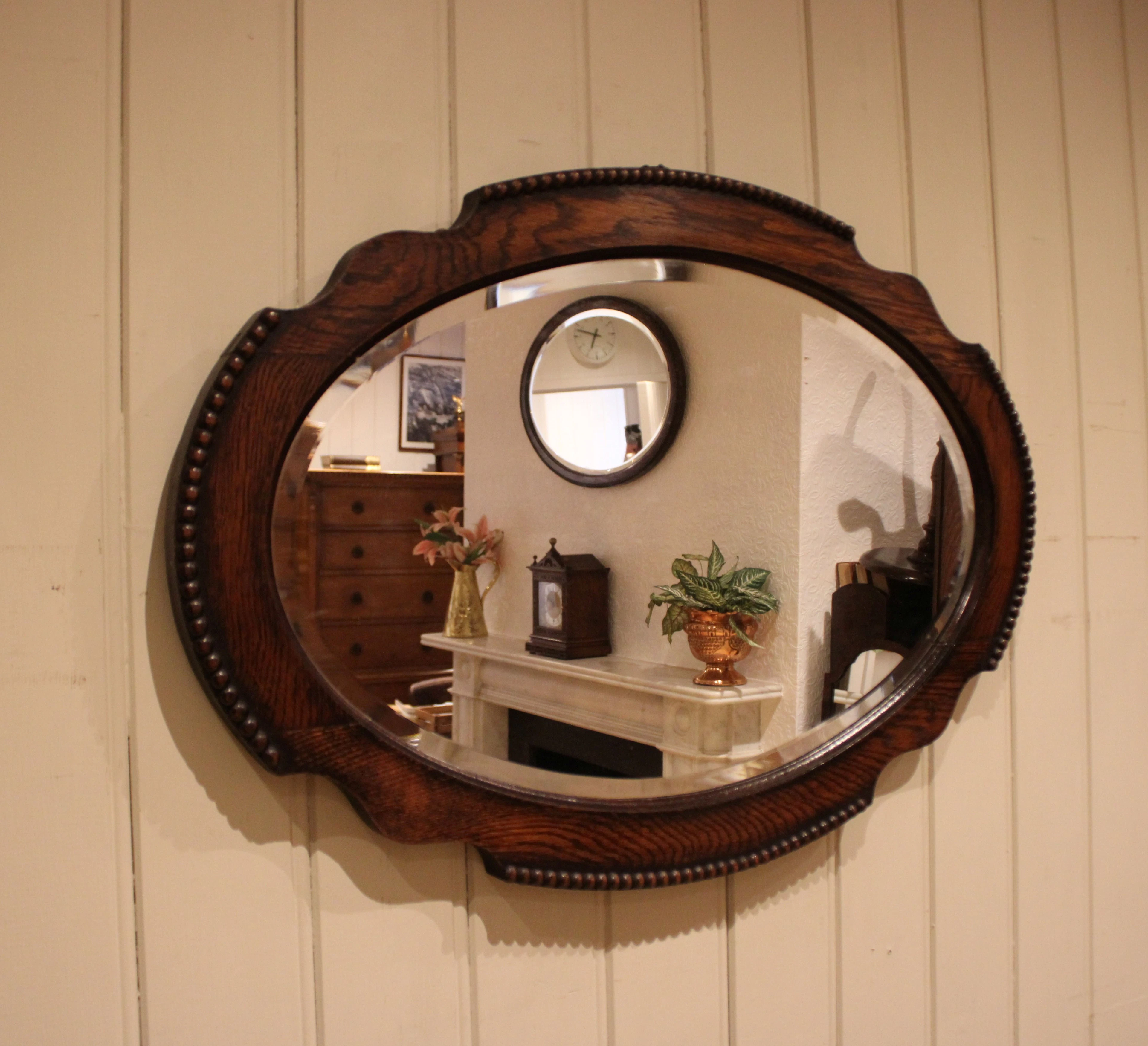 Oak Wall Mirror