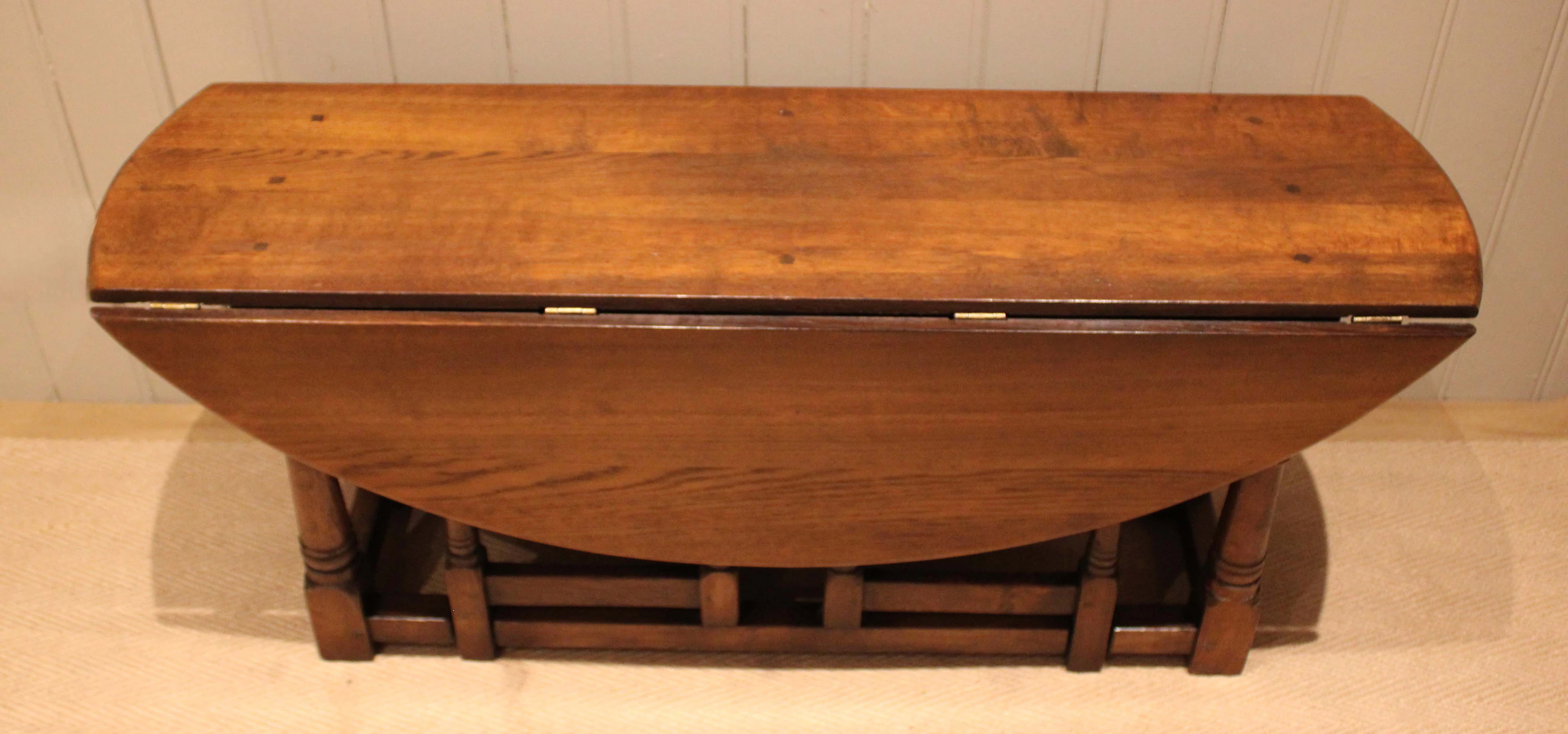 Solid Oak Gateleg Low Table