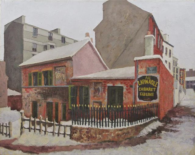 Rue de Saules by Edmund Blood c 1970 by Mid-Century Modern Alternatives
