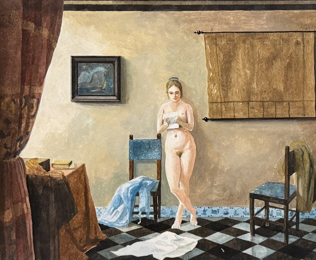 The Letter Reading - October 1992 by Charles Oakley