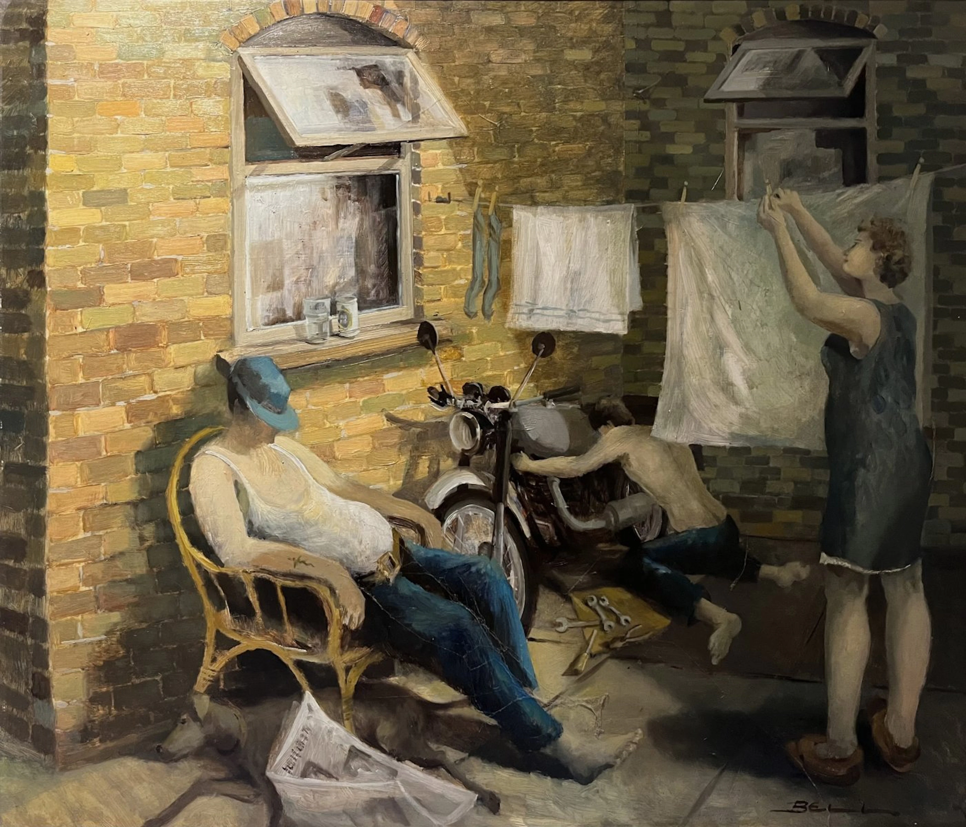A Sunday afternoon, Barrow Island by Bill Bell