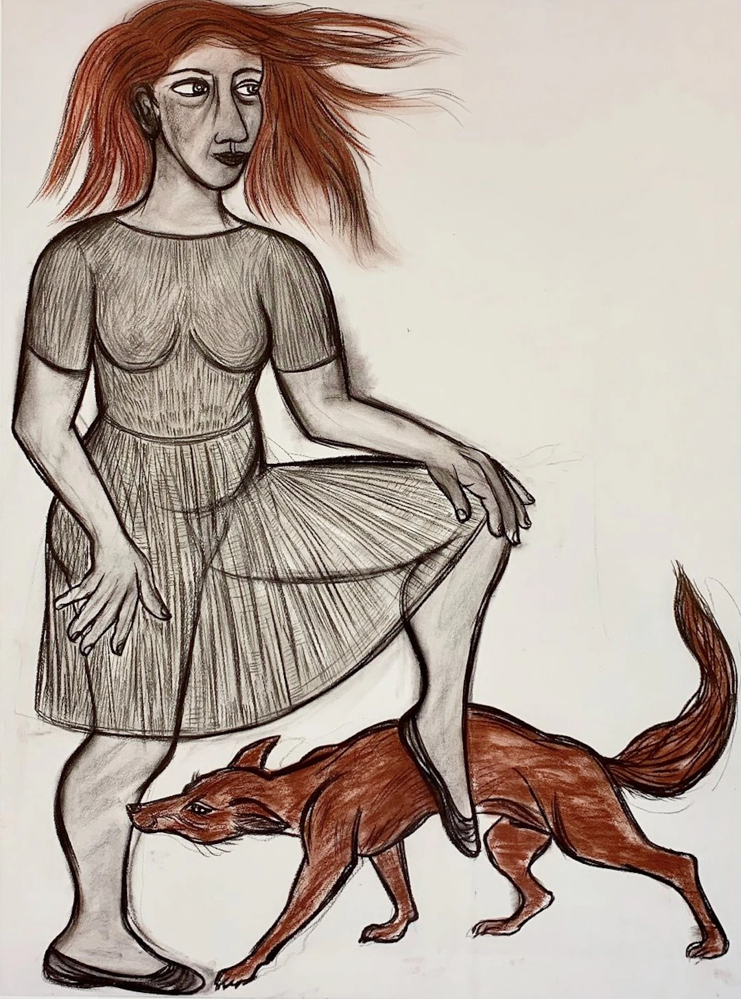 Foxy by Eileen Cooper (RA, OBE)