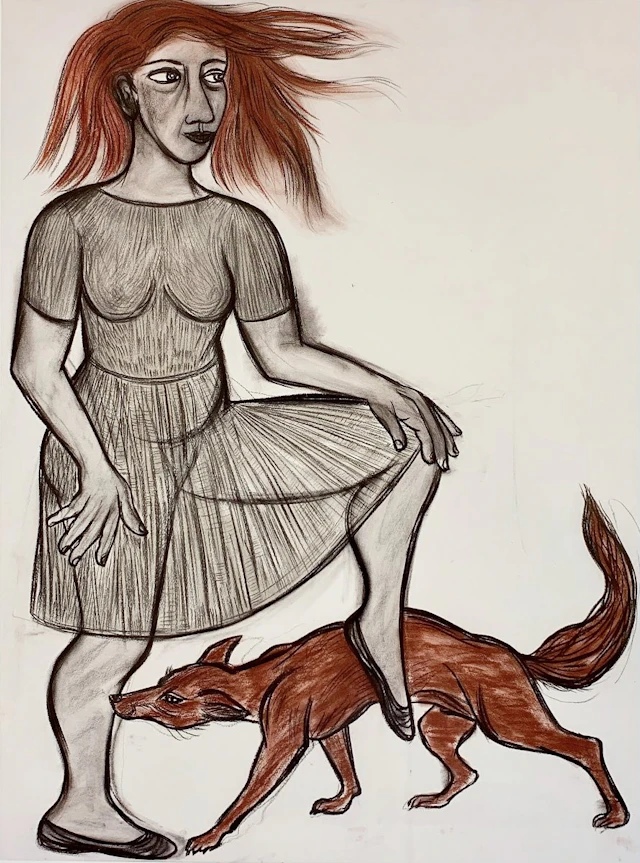 Foxy by Eileen Cooper (RA, OBE)