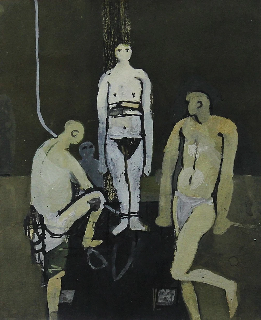 The execution - c 1952 by Keith Vaughan