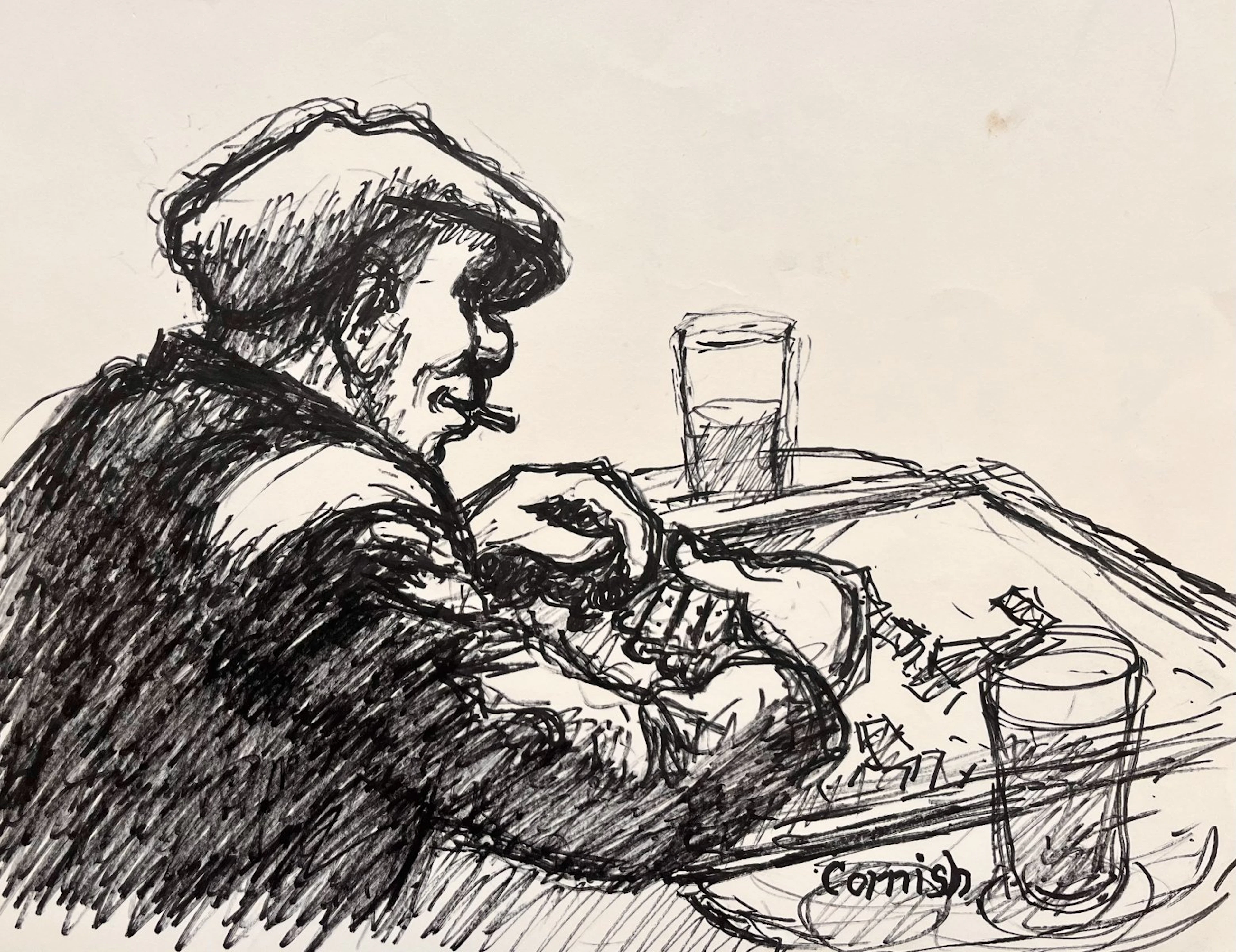A good hand by Norman Cornish