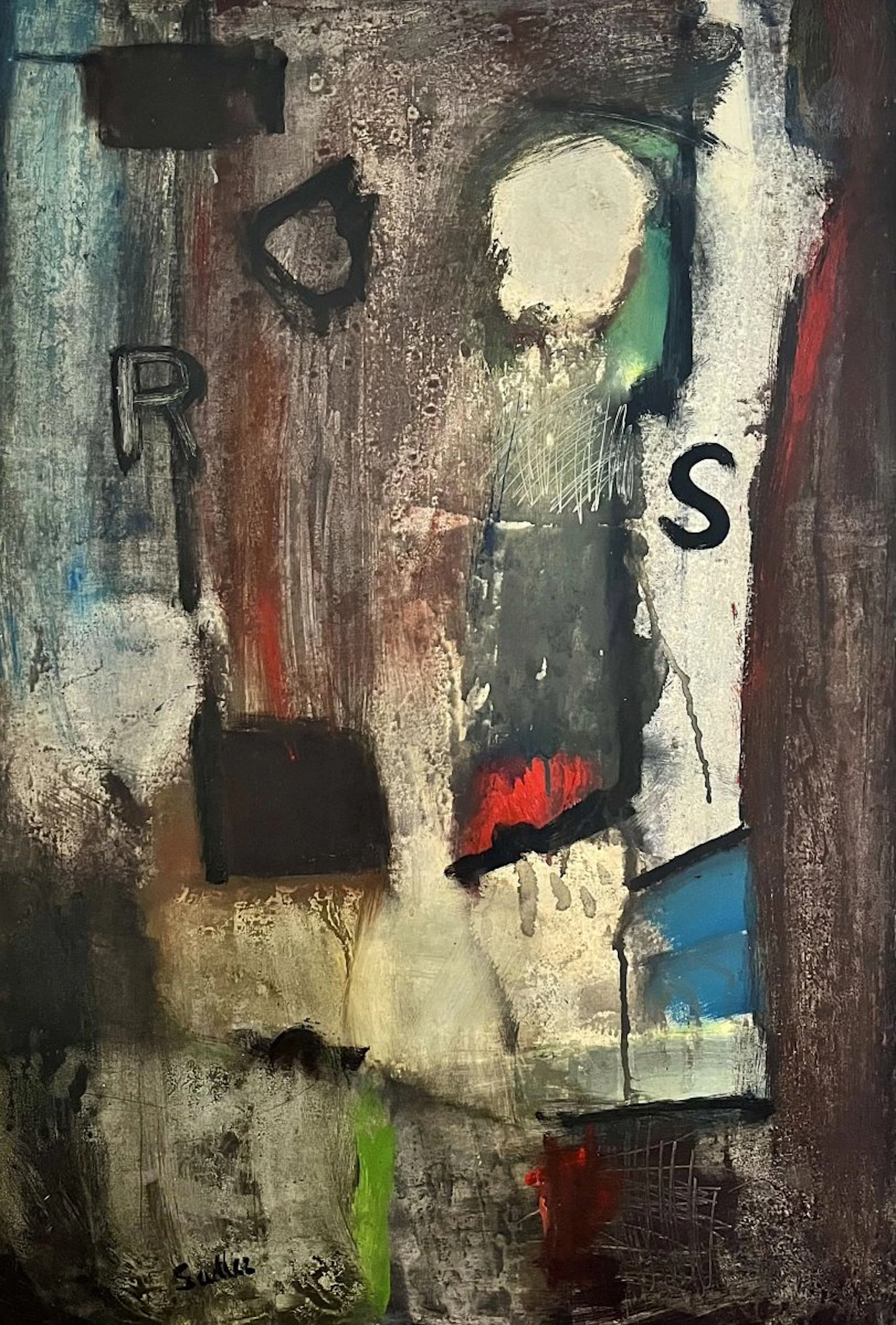Sgraffito - 1964 by Robert Sadler
