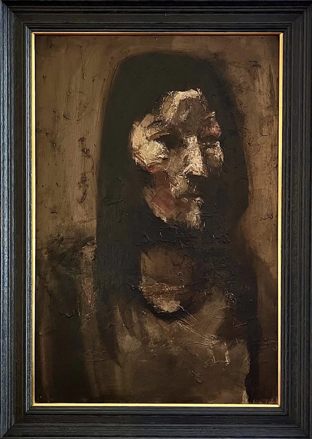 Portrait of a woman - 1958 by Anthony Whishaw (RA)