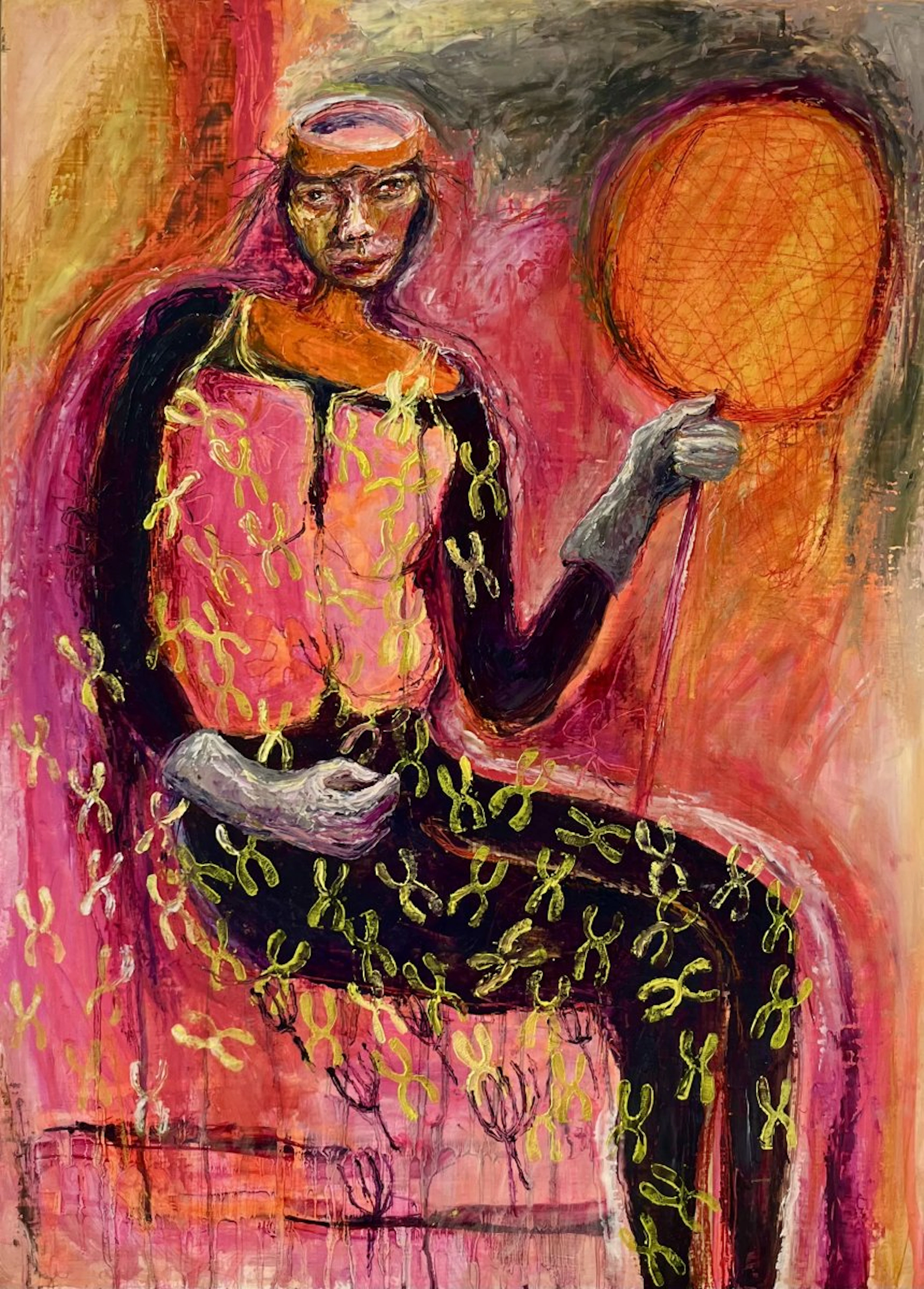 Diver, for pearls by Rebecca Swainston