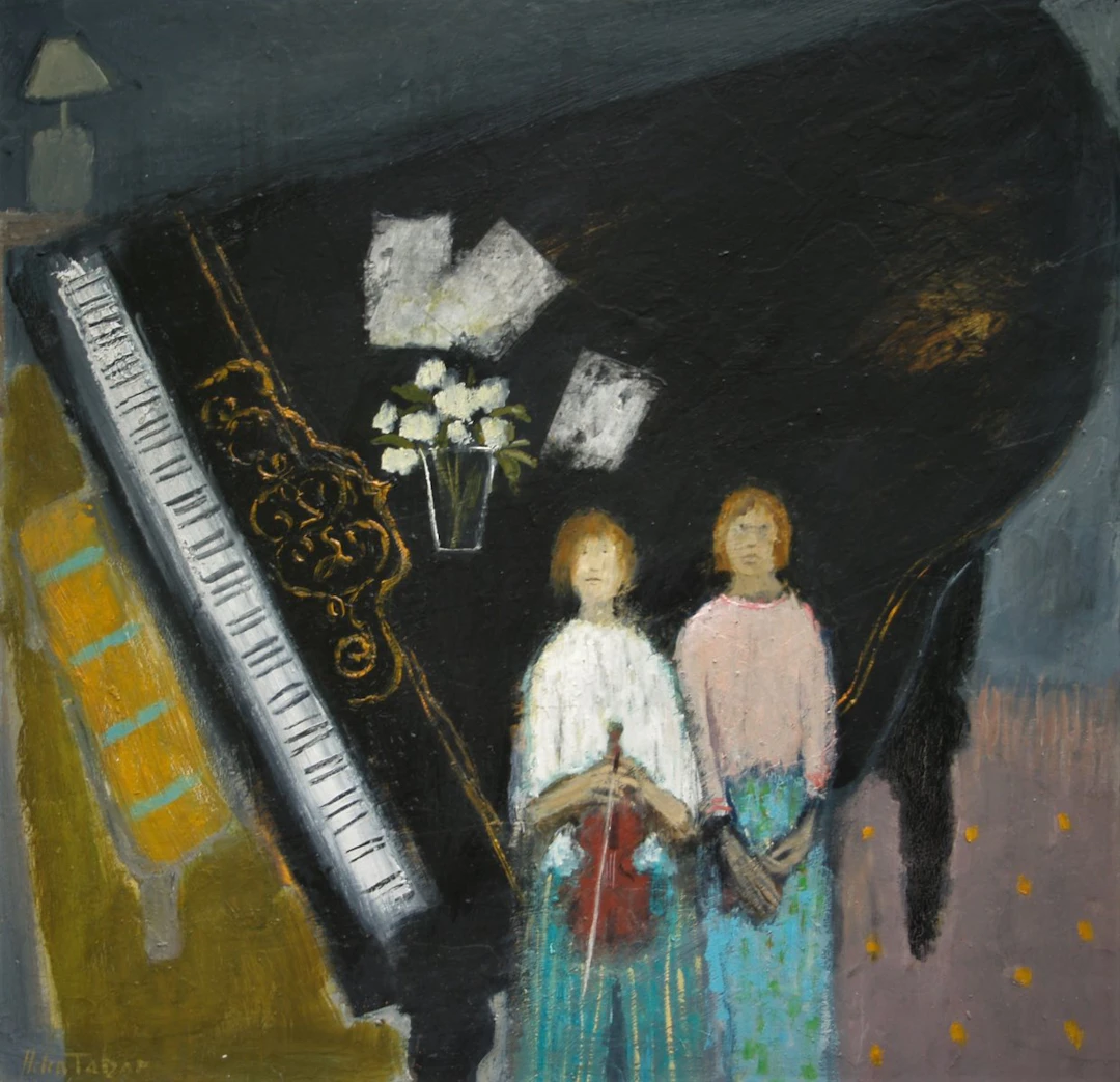 The grand piano by Helen Tabor