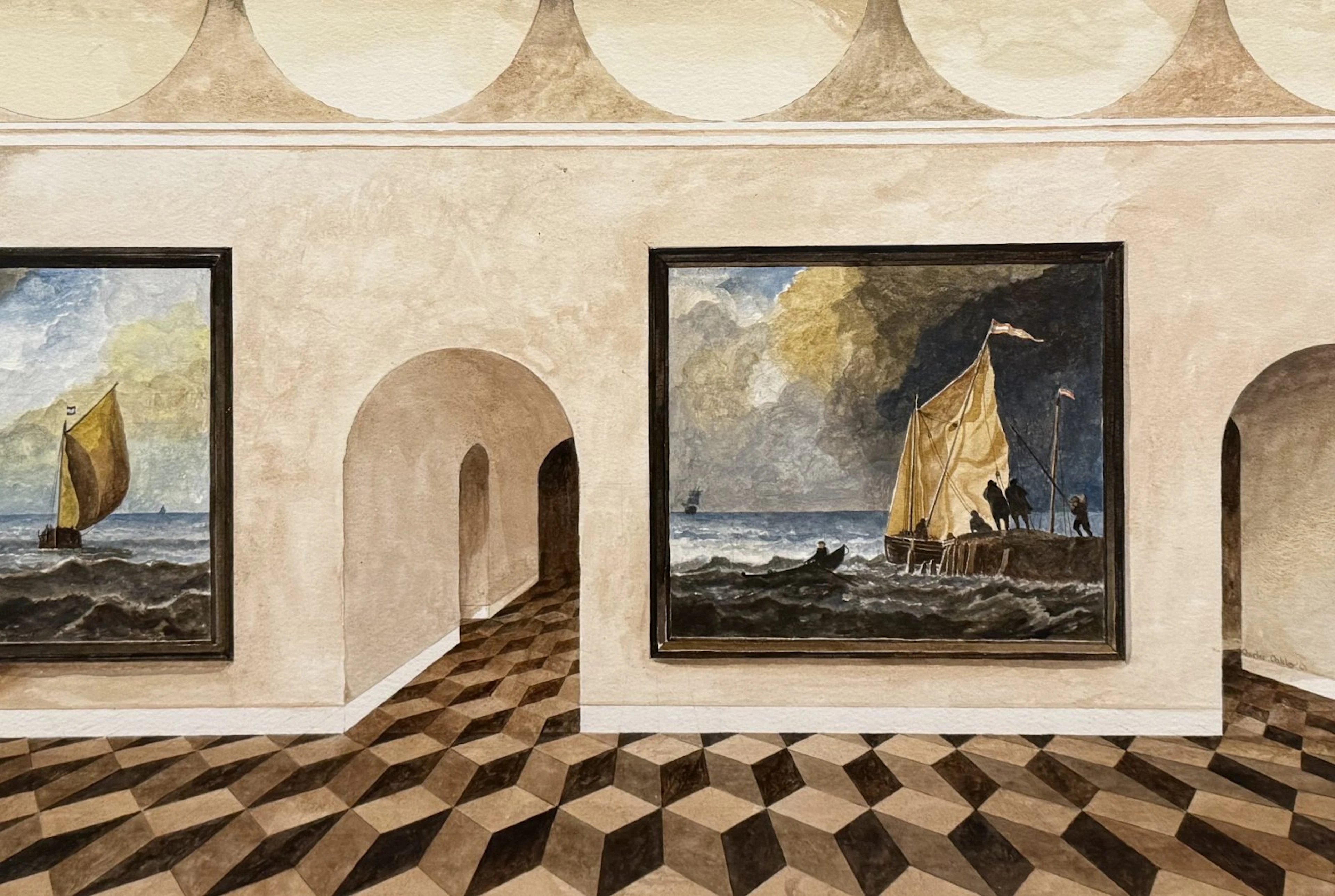 The Onshore Wind - June 2001 by Charles Oakley