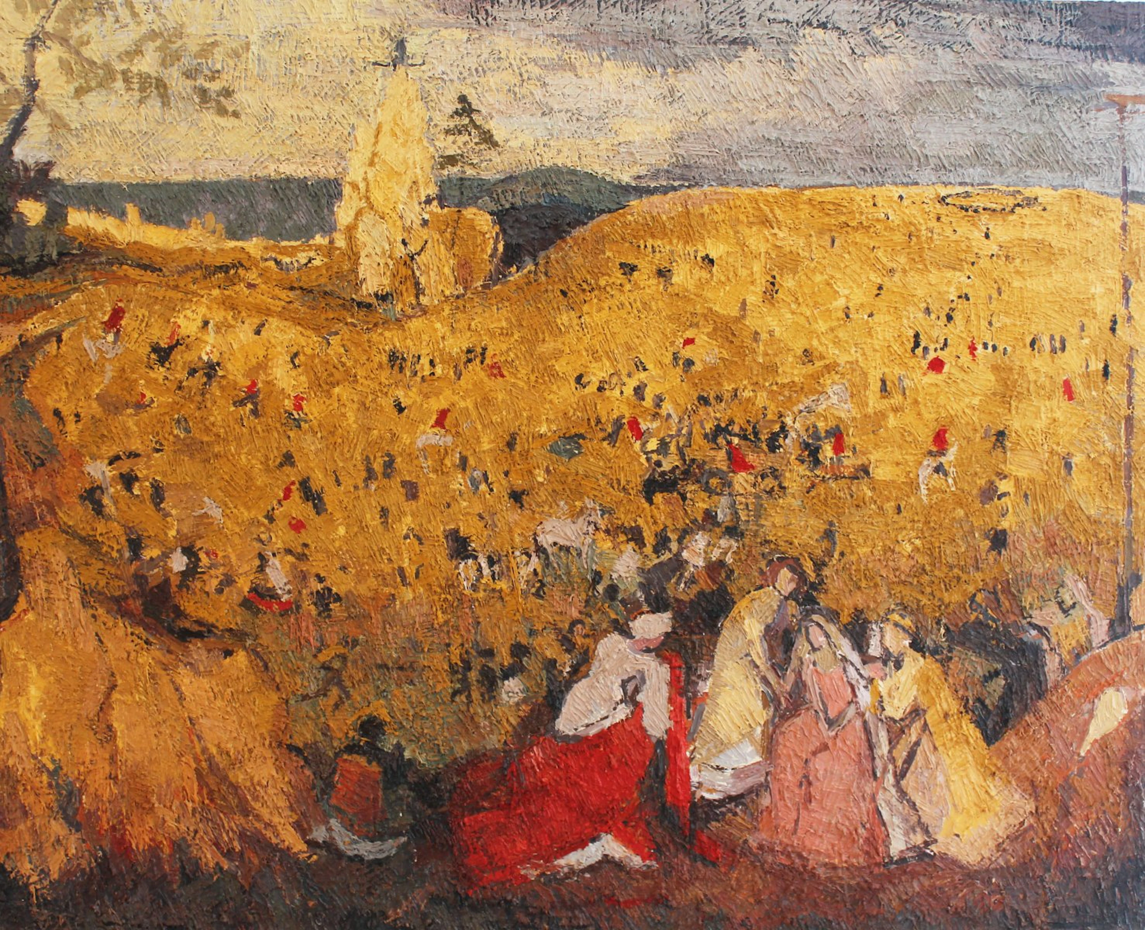 The Procession to Calvary after Peter Bruegel the Elder by Jake Attree