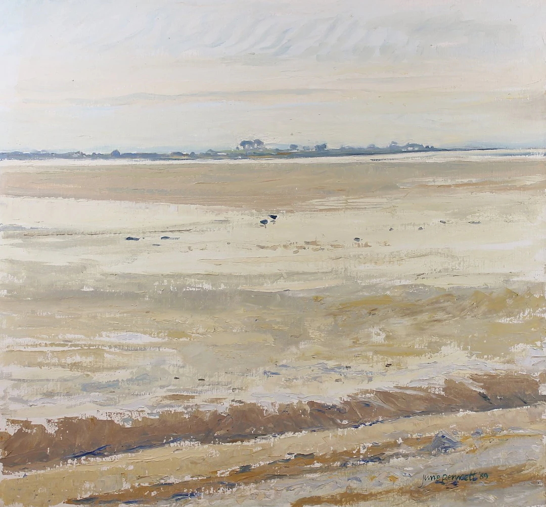 Low tide, Port Carlisle by June Bennett