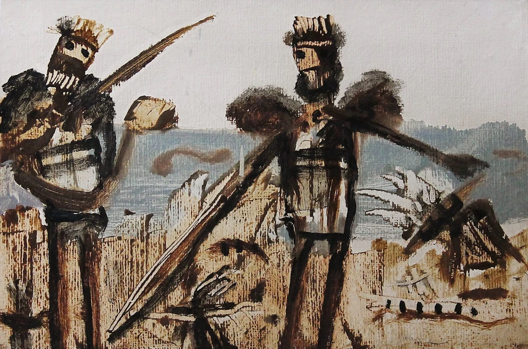 Hunters c 1956 by Kenneth Rowell (1922-99) by Mid-Century Modern Alternatives