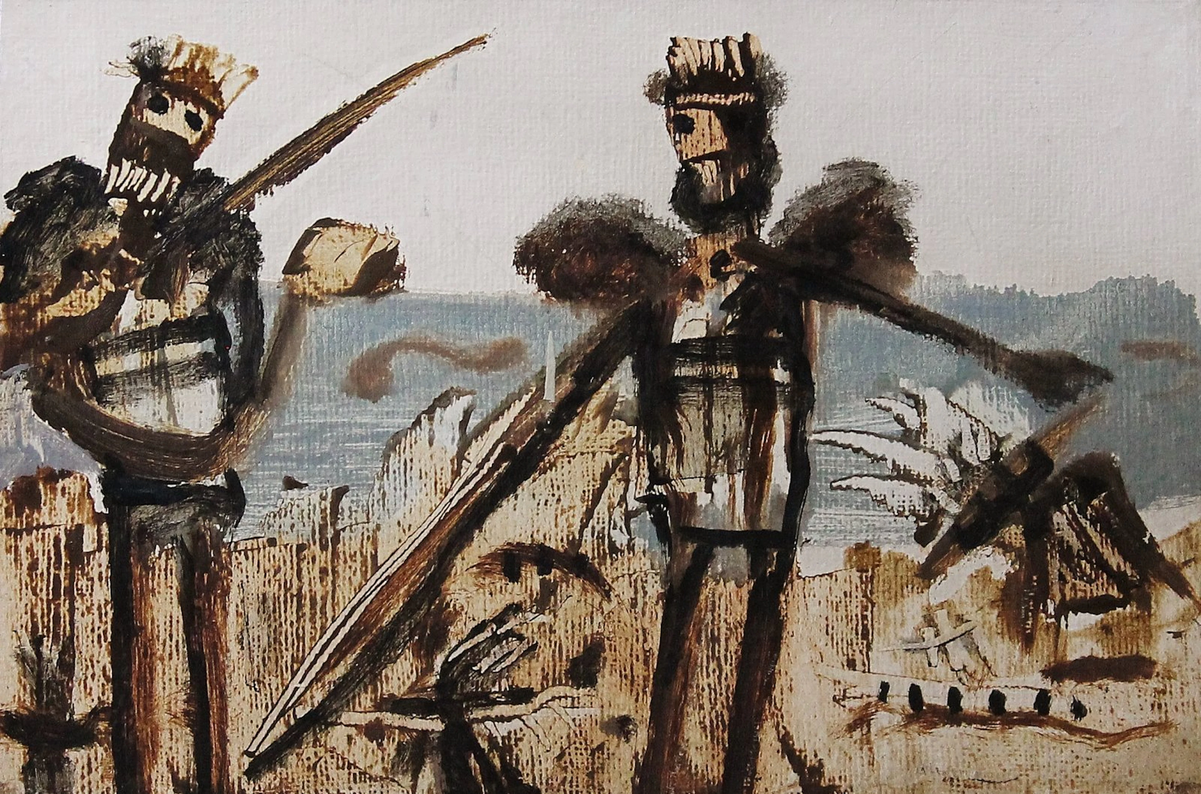 Hunters c 1956 by Kenneth Rowell (1922-99) by Mid-Century Modern Alternatives