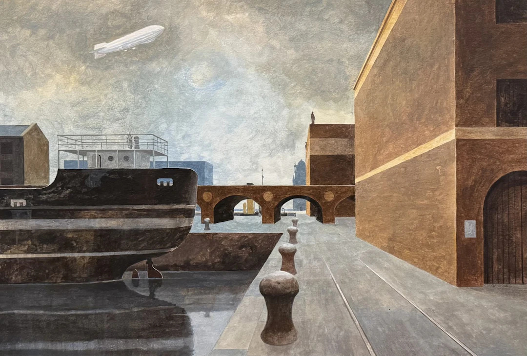 Docks with Zeppelin - October 1997 by Charles Oakley