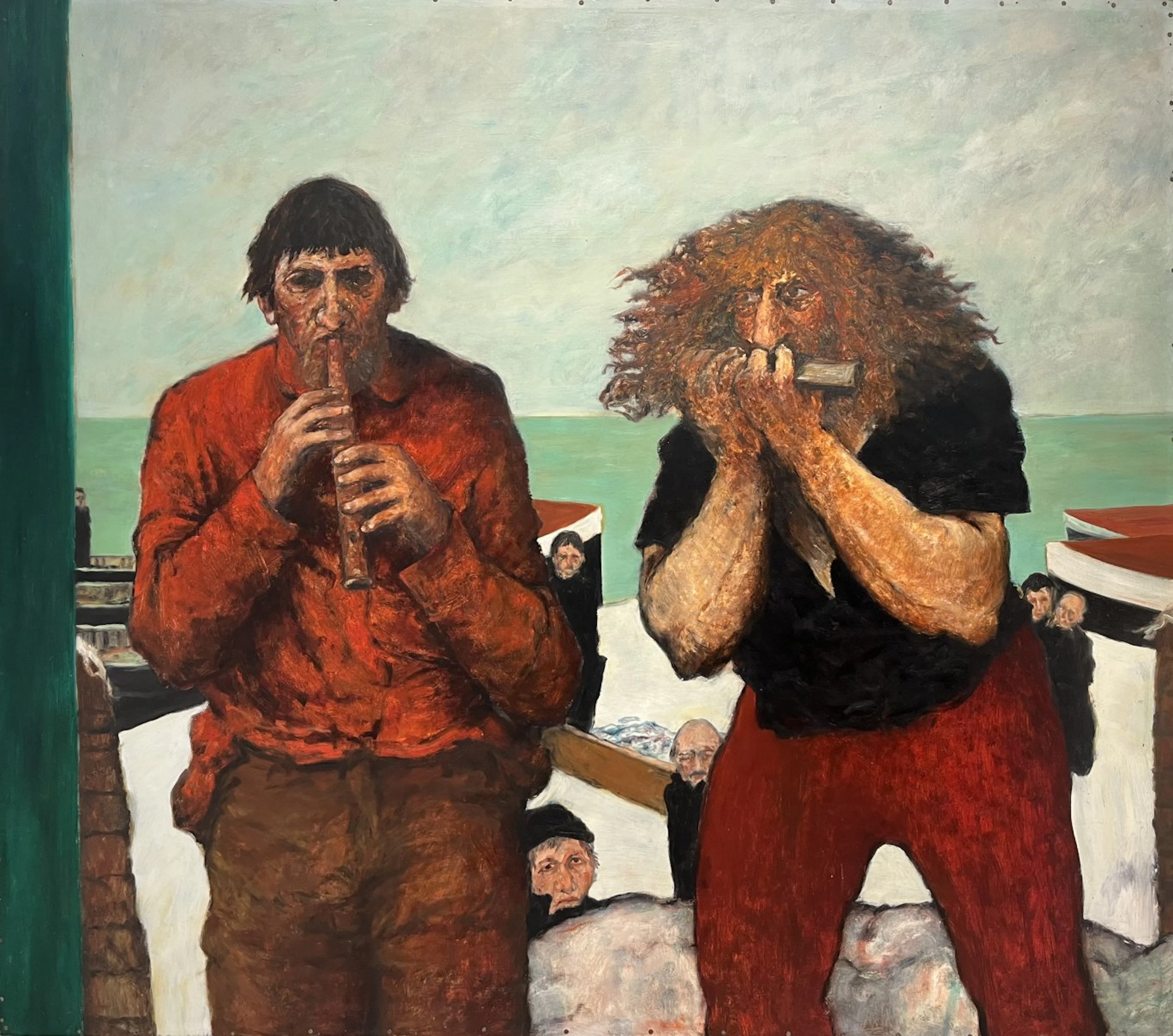 The Players - 1967 by John Bellany (RA, CBE)