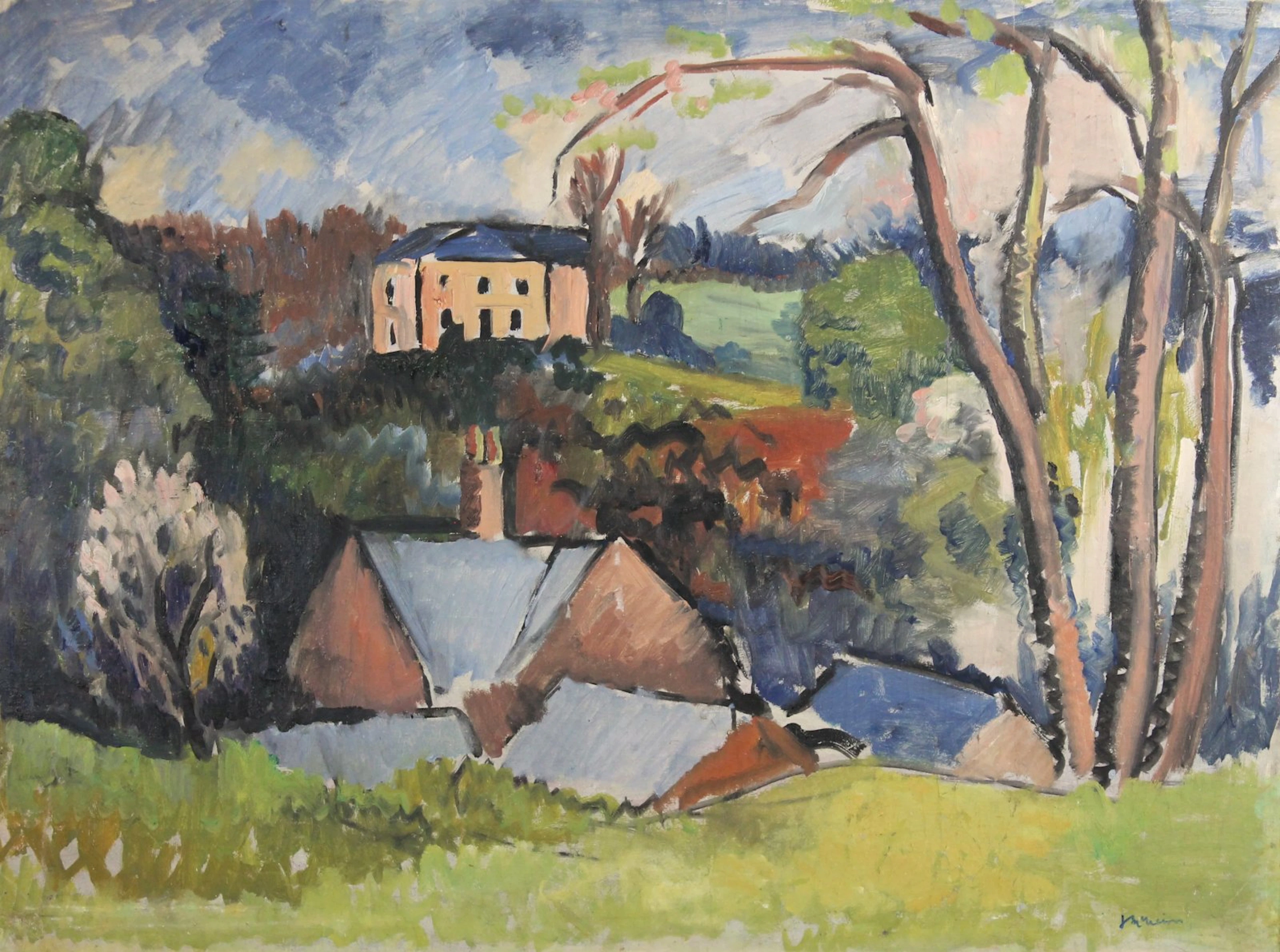 Crailing House, Teviot valley - 1936 by John McNairn