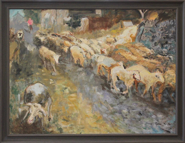 Thora Clyne - Moving the flock 1994 by Mid-Century Modern Alternatives
