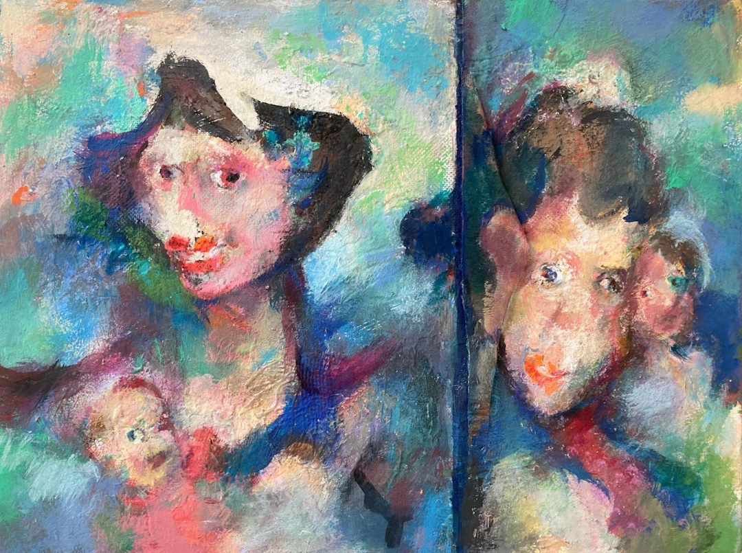 Two mothers - 2019-2023 by Anthony Whishaw (RA)