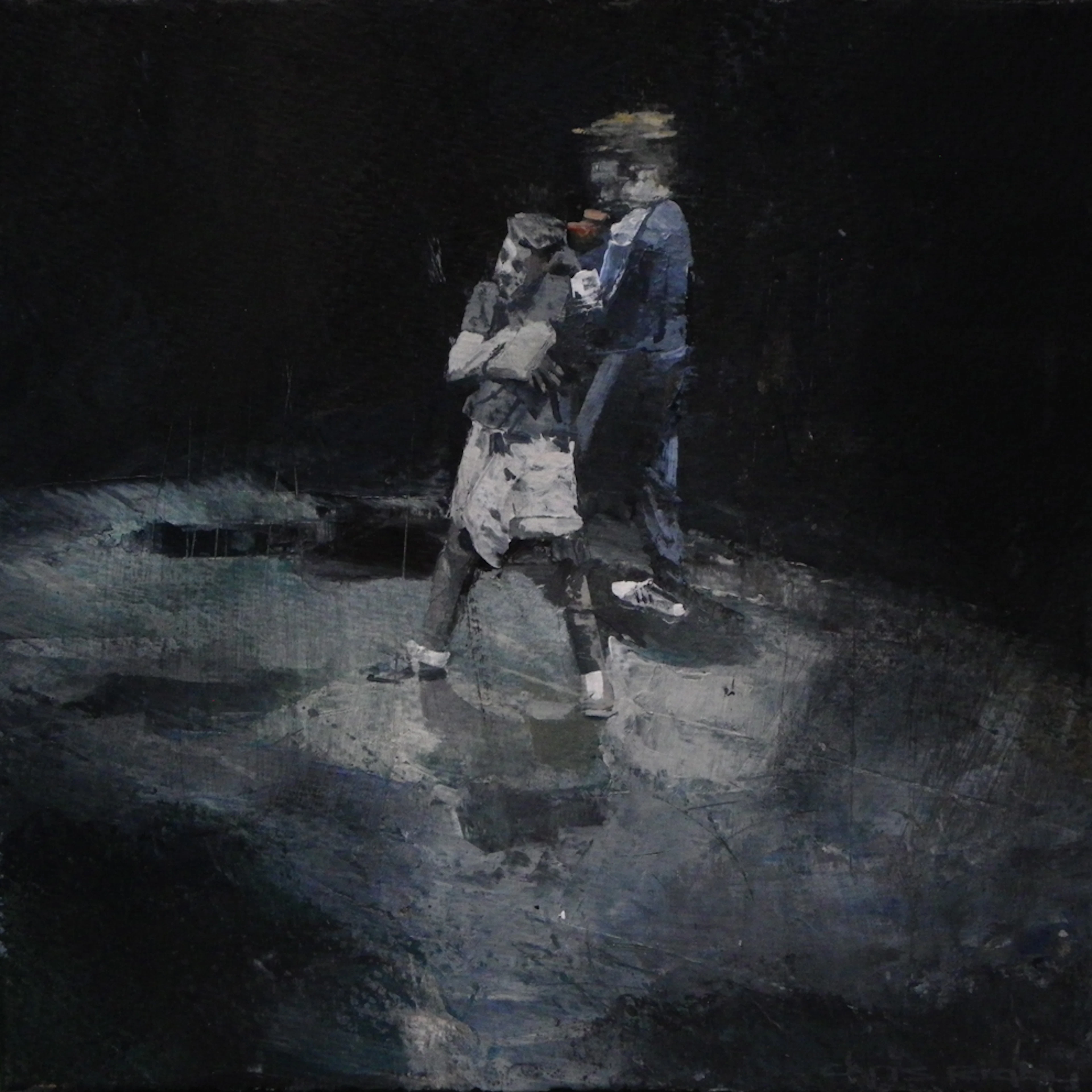 Shadow boxing by Chris Rigby