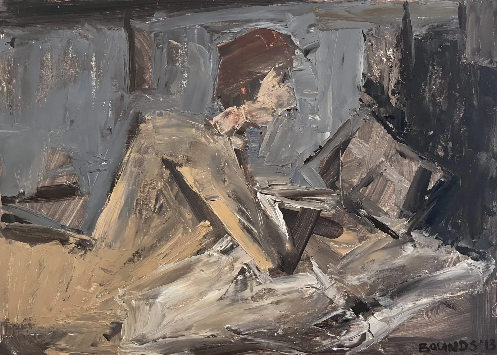 Nude reading by Virginia Bounds by Mid-Century Modern Alternatives