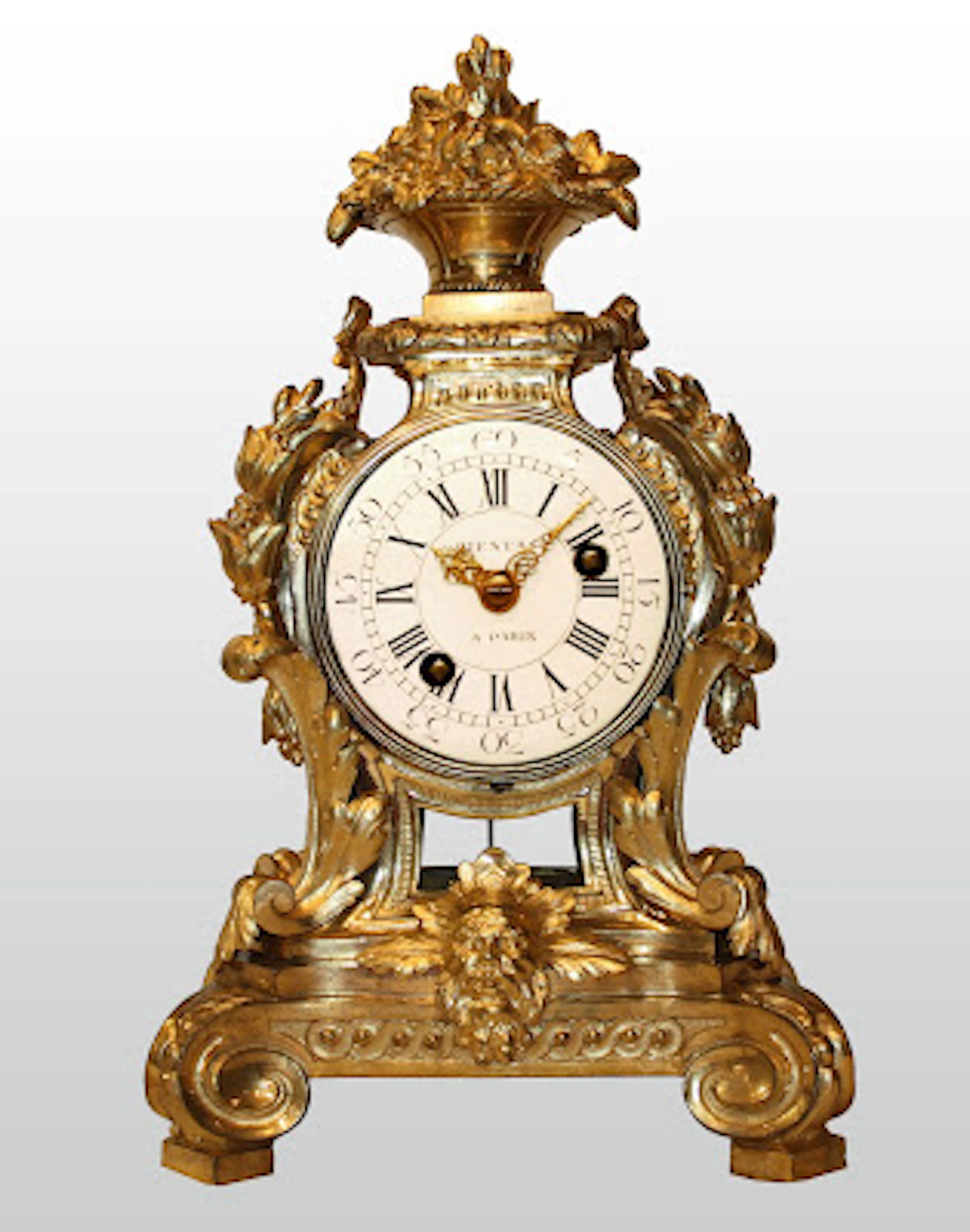 Pendule de Cheminée par Jean Biesta à Paris