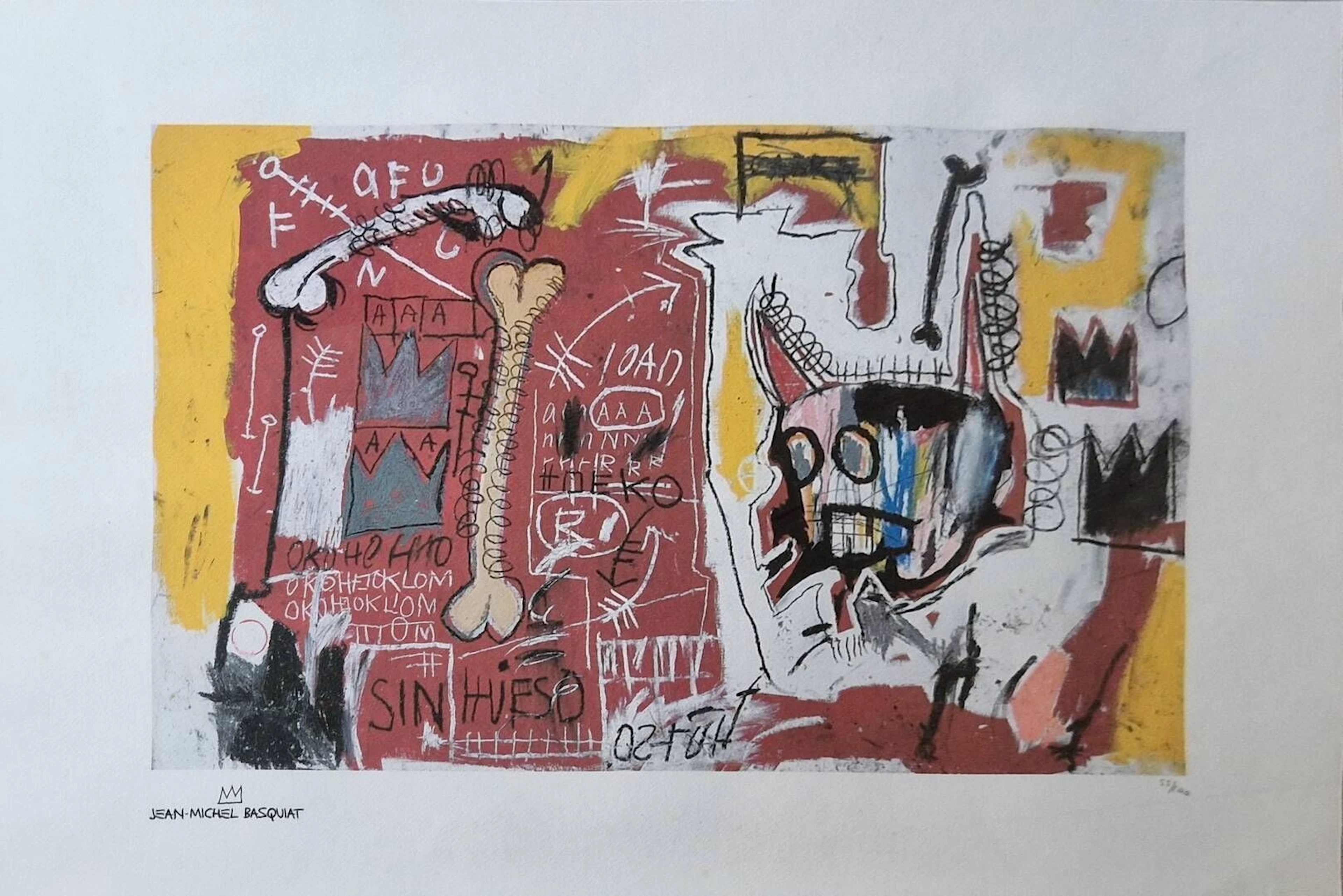 BASQUIAT Jean-Michel, based on - Lot 55