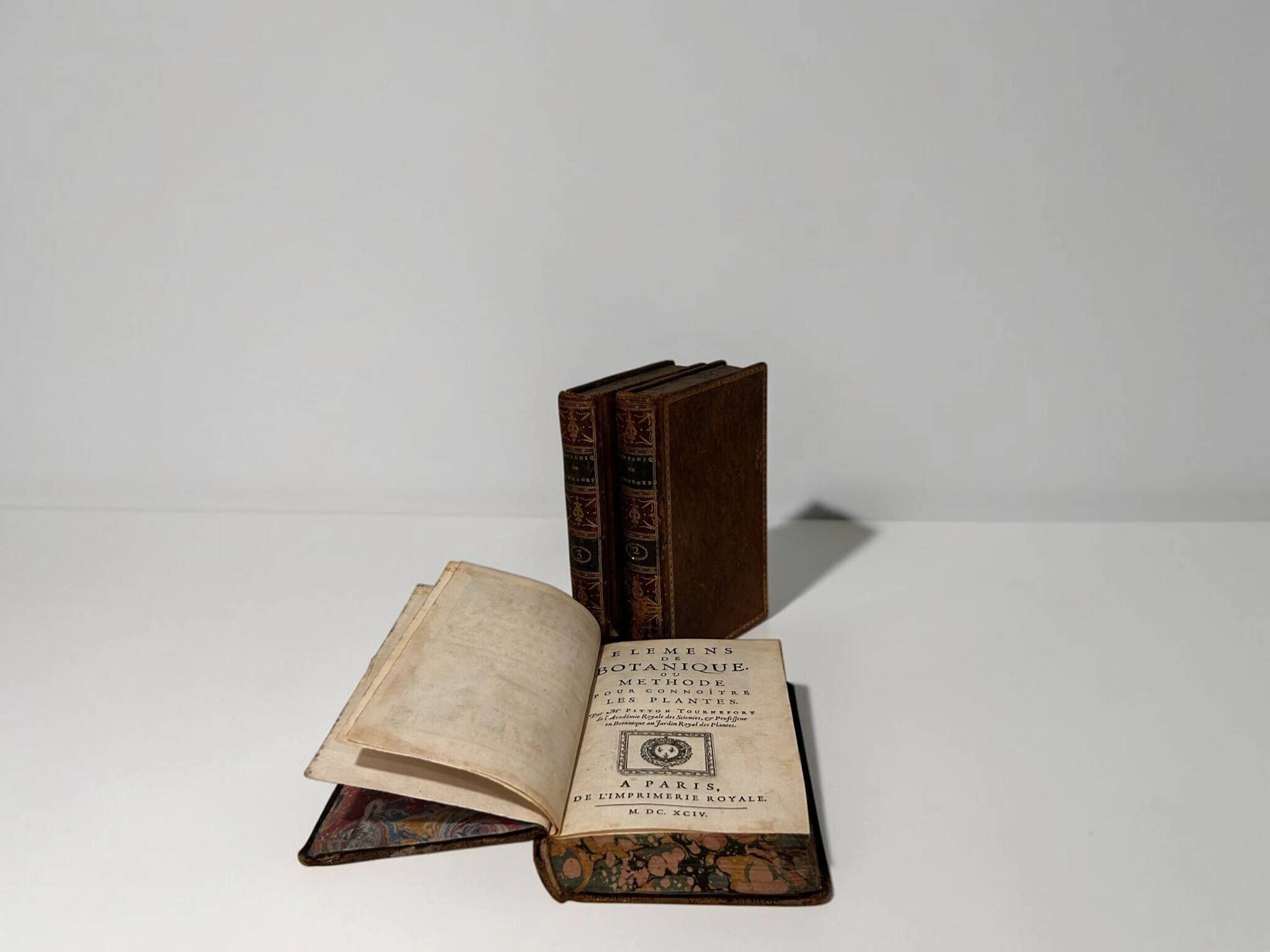 TOURNEFORT (Joseph Pitton de). *Elements of Botany, or a Met - Lot 74