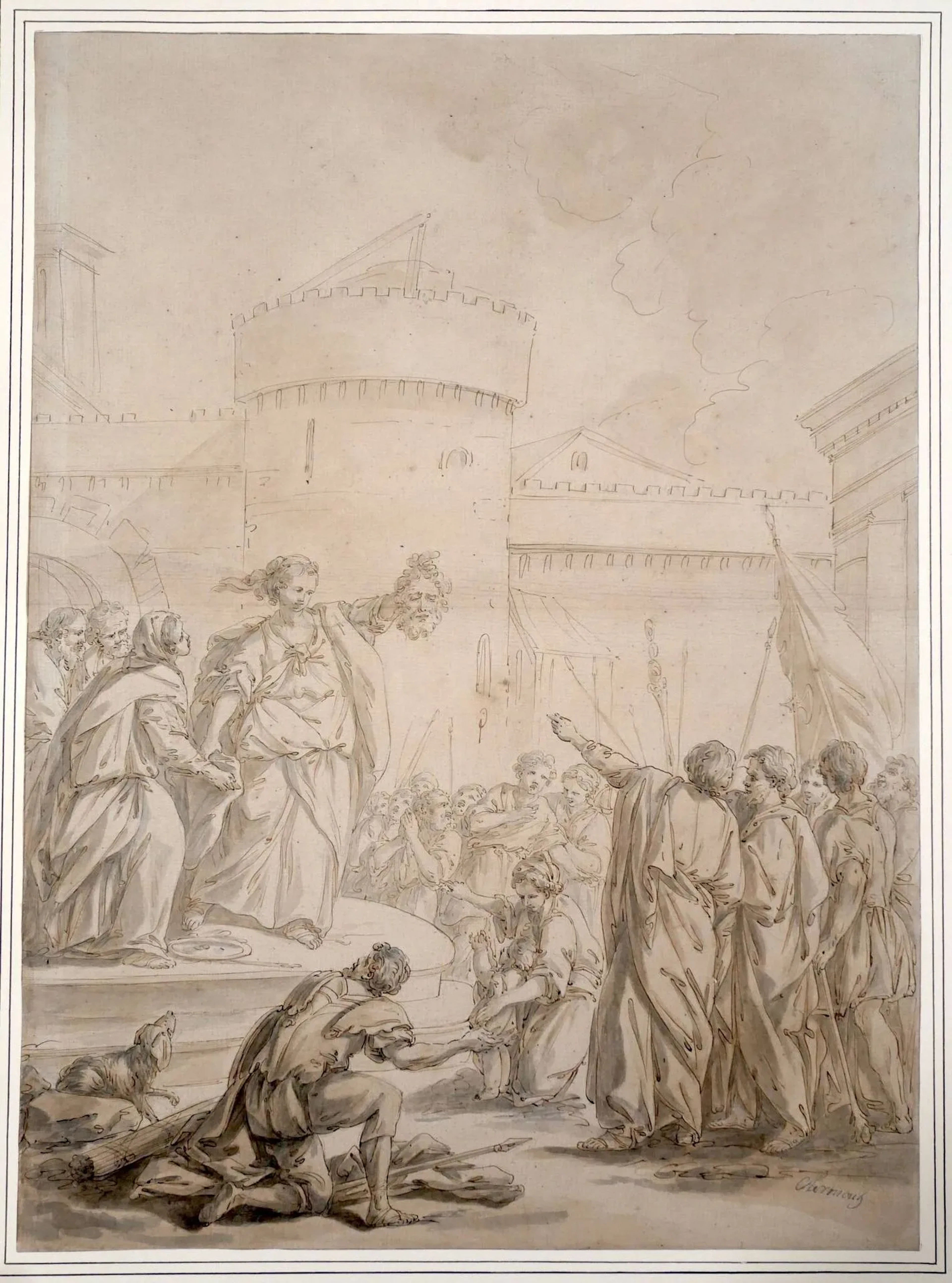 CLERMONT, Jean-François (1717-1807) - Lot 144