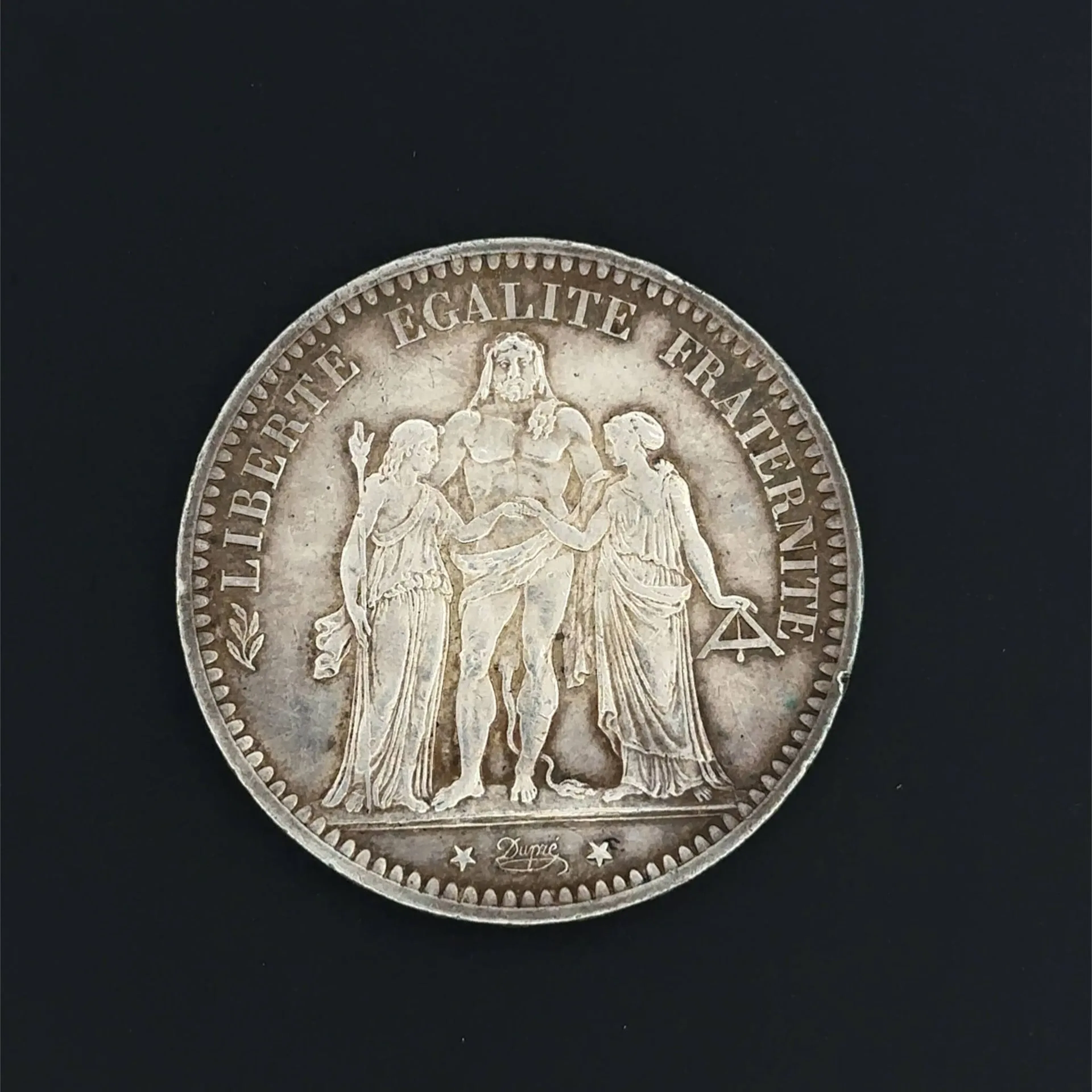 Third Republic – 5-franc silver coin, 1873 A. - Lot 57